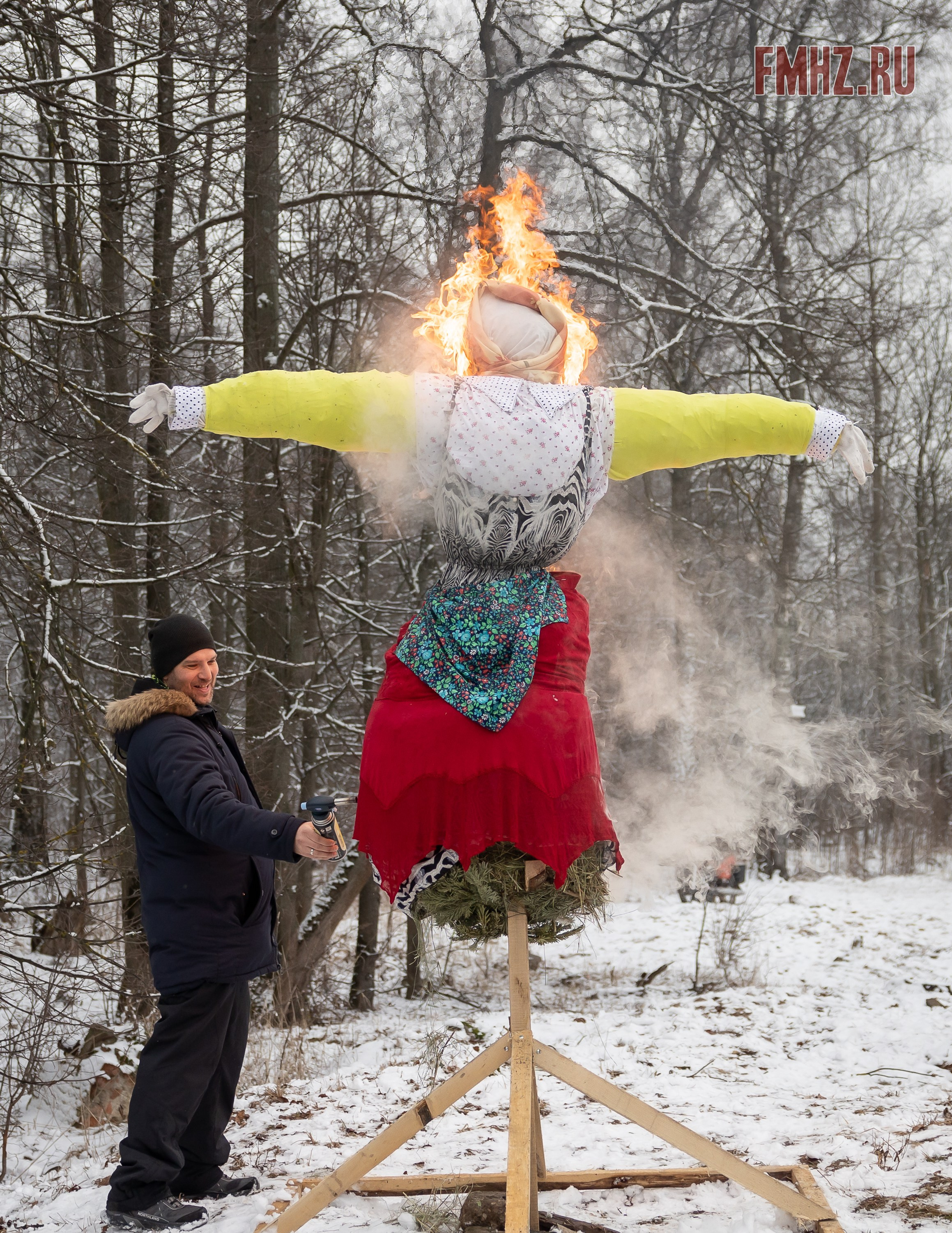 Масленица на аллее памяти «Вечный сезон» 02.03.2025. Фотограф Владимир Охрименко