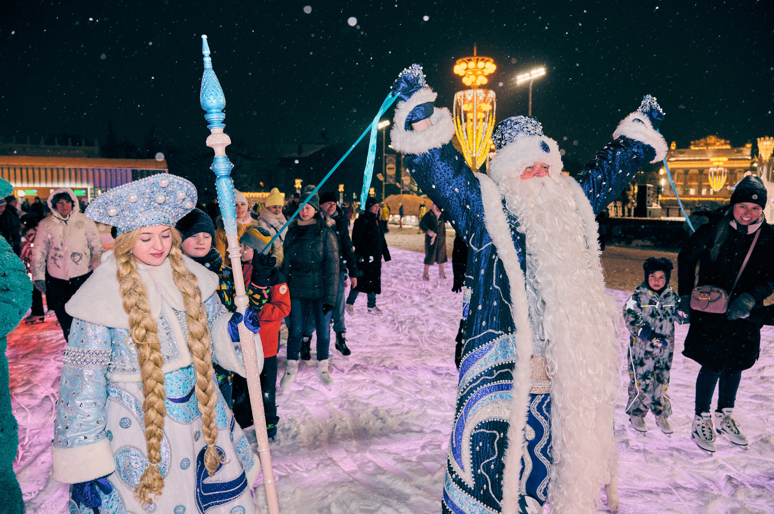 Линия жизни и Дед Мороз на ВДНХ. Никита Хохловский фото и видео продакшн