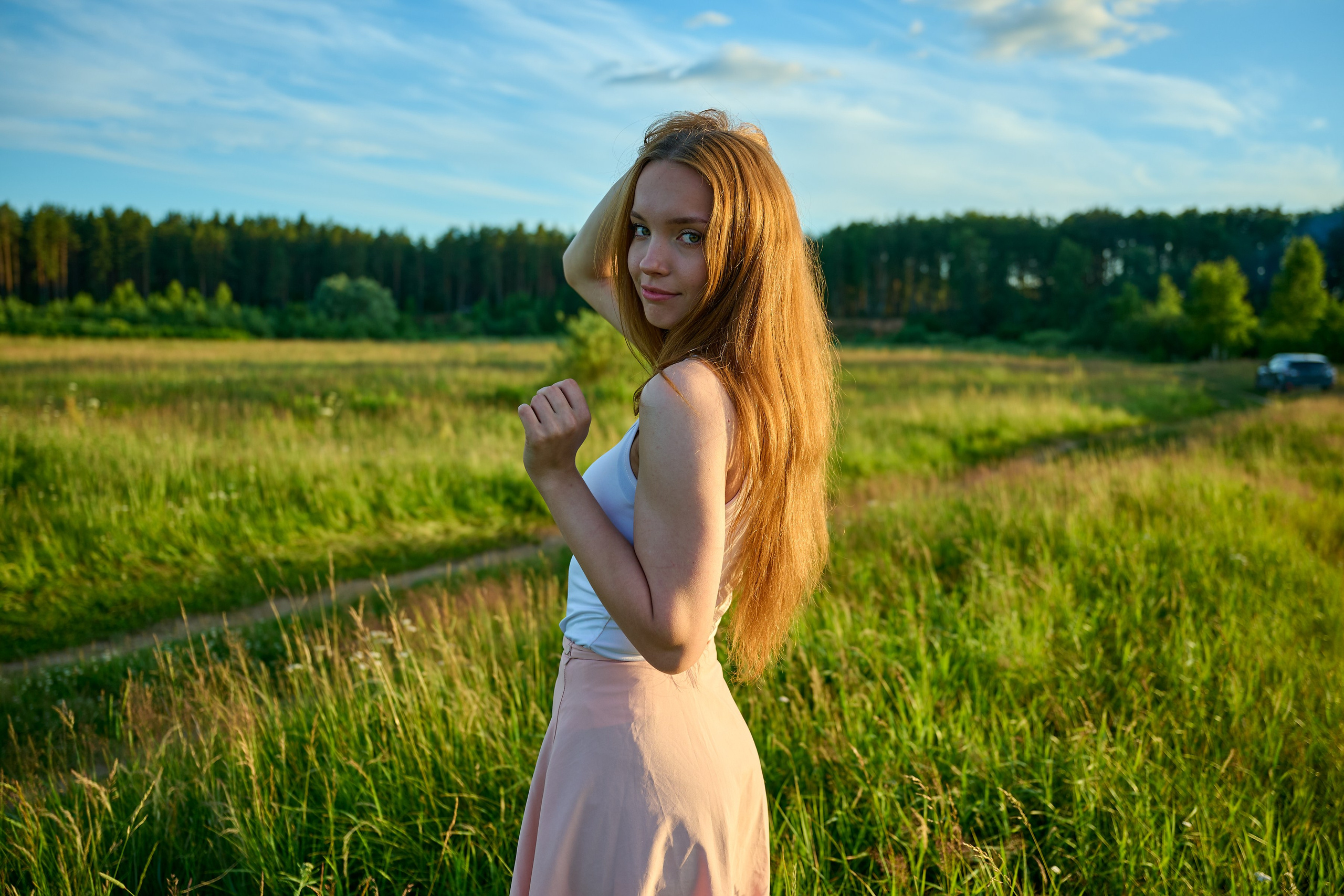 Тихая съемка на природе — Полина Иванова