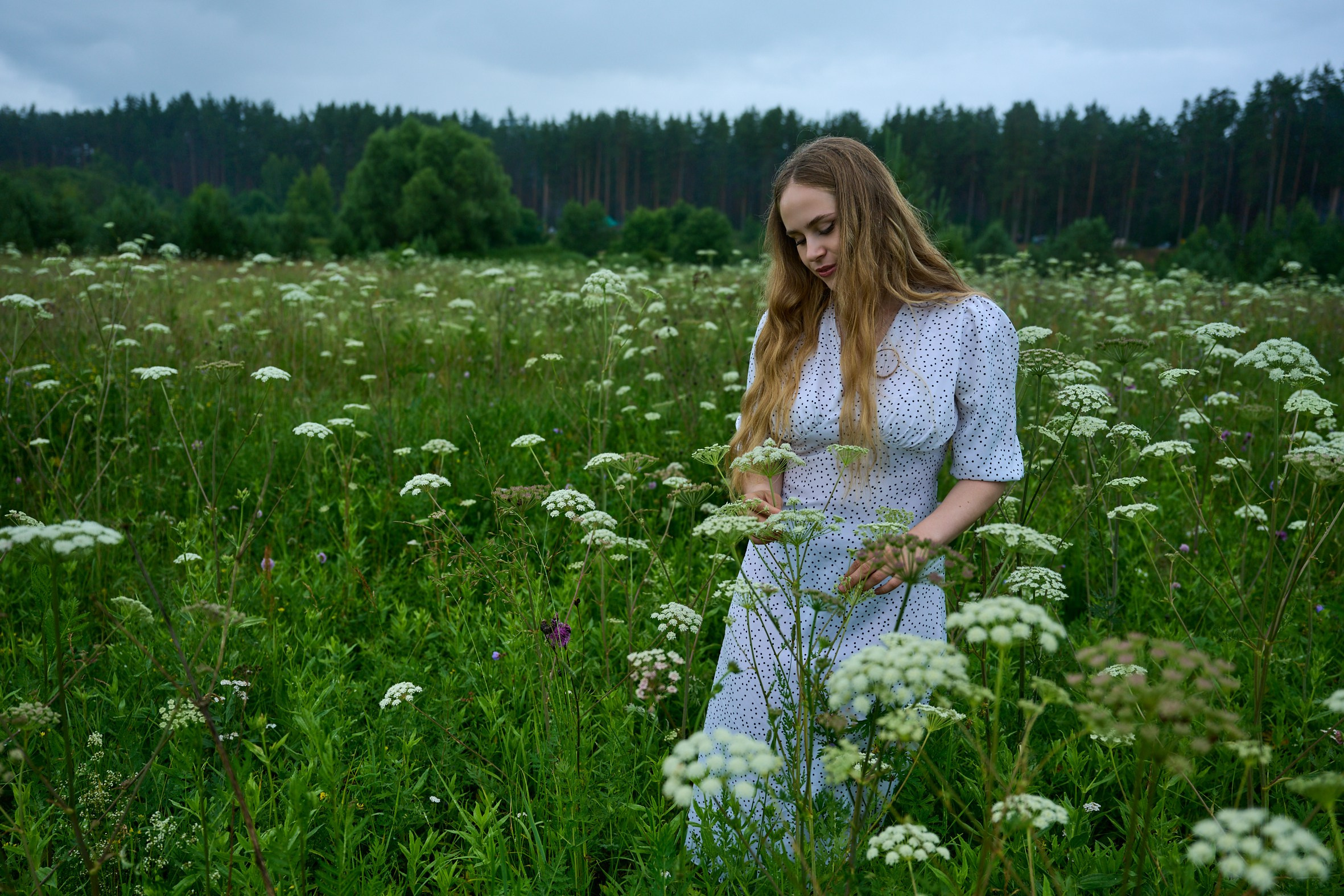 Тихая съемка на природе — Анастасия. Женская фотосессия в Твери — тихая съёмка | Дмитрий Козьминых