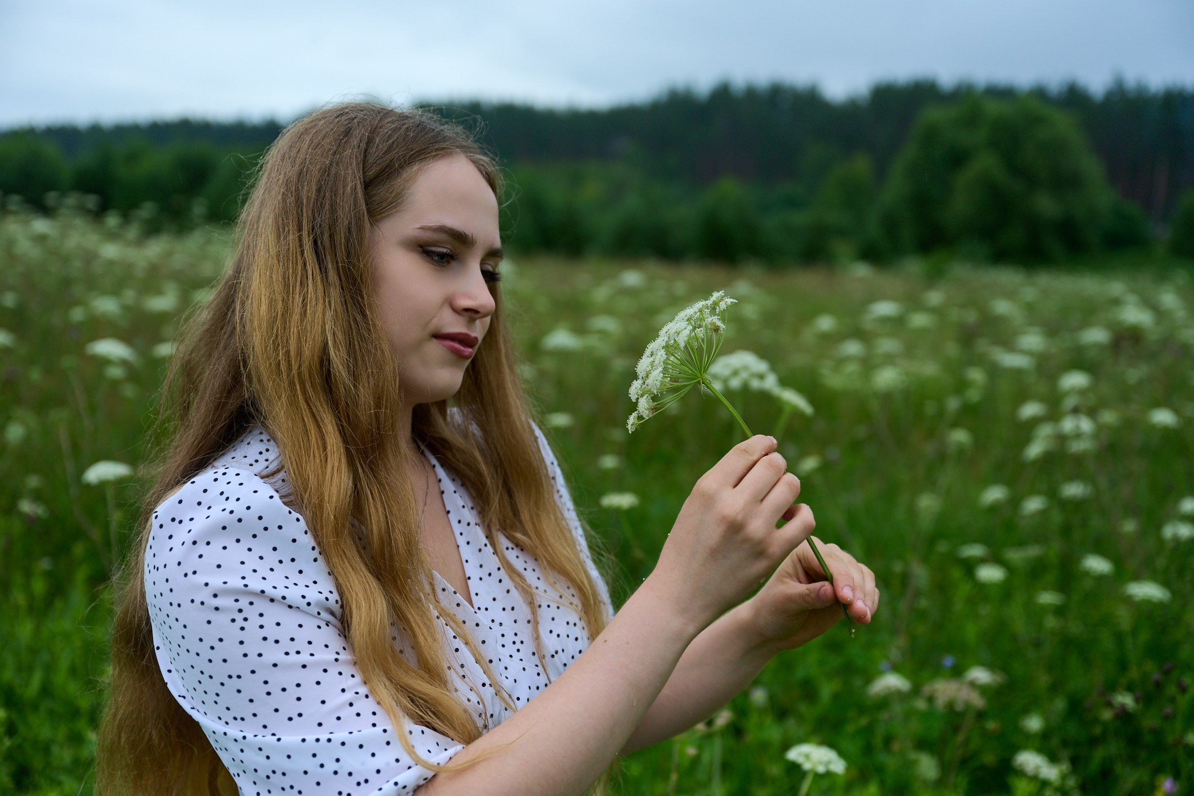 Тихая съемка на природе — Анастасия. Женская фотосессия в Твери — тихая съёмка | Дмитрий Козьминых