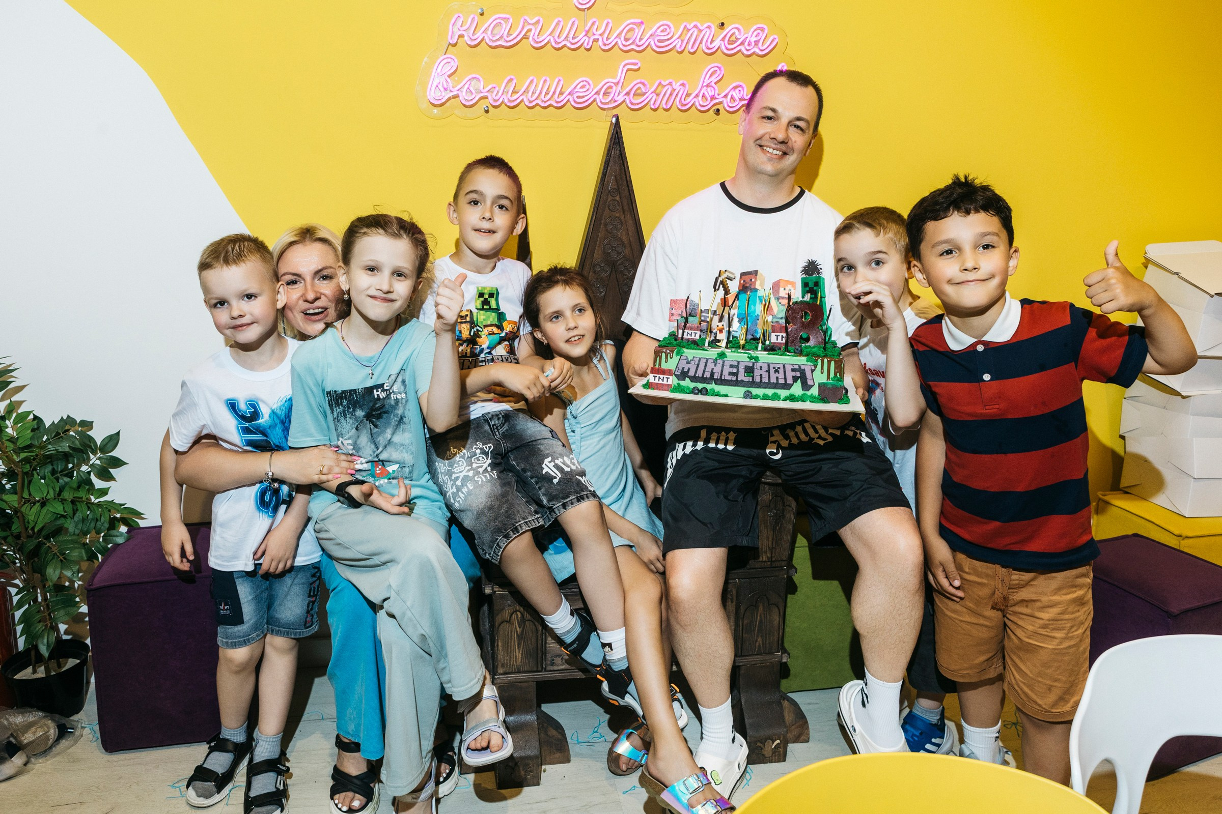 Репортажный фотограф на детский День Рождения Питер