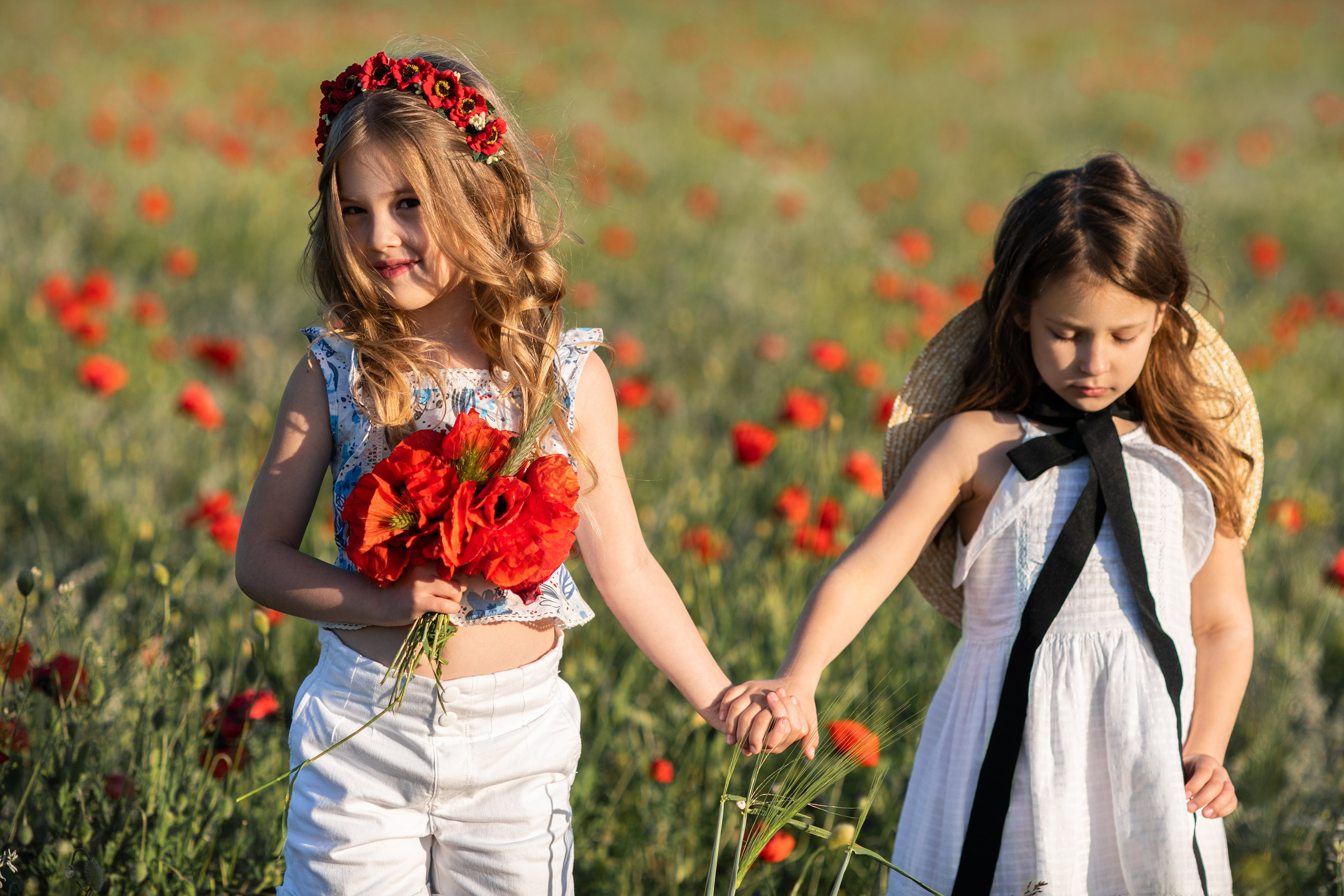 Букет маков. Летняя коллекция Cinderella. Съёмки для брендов в Крыму / Стилист / Продюсер / Женя Мамай