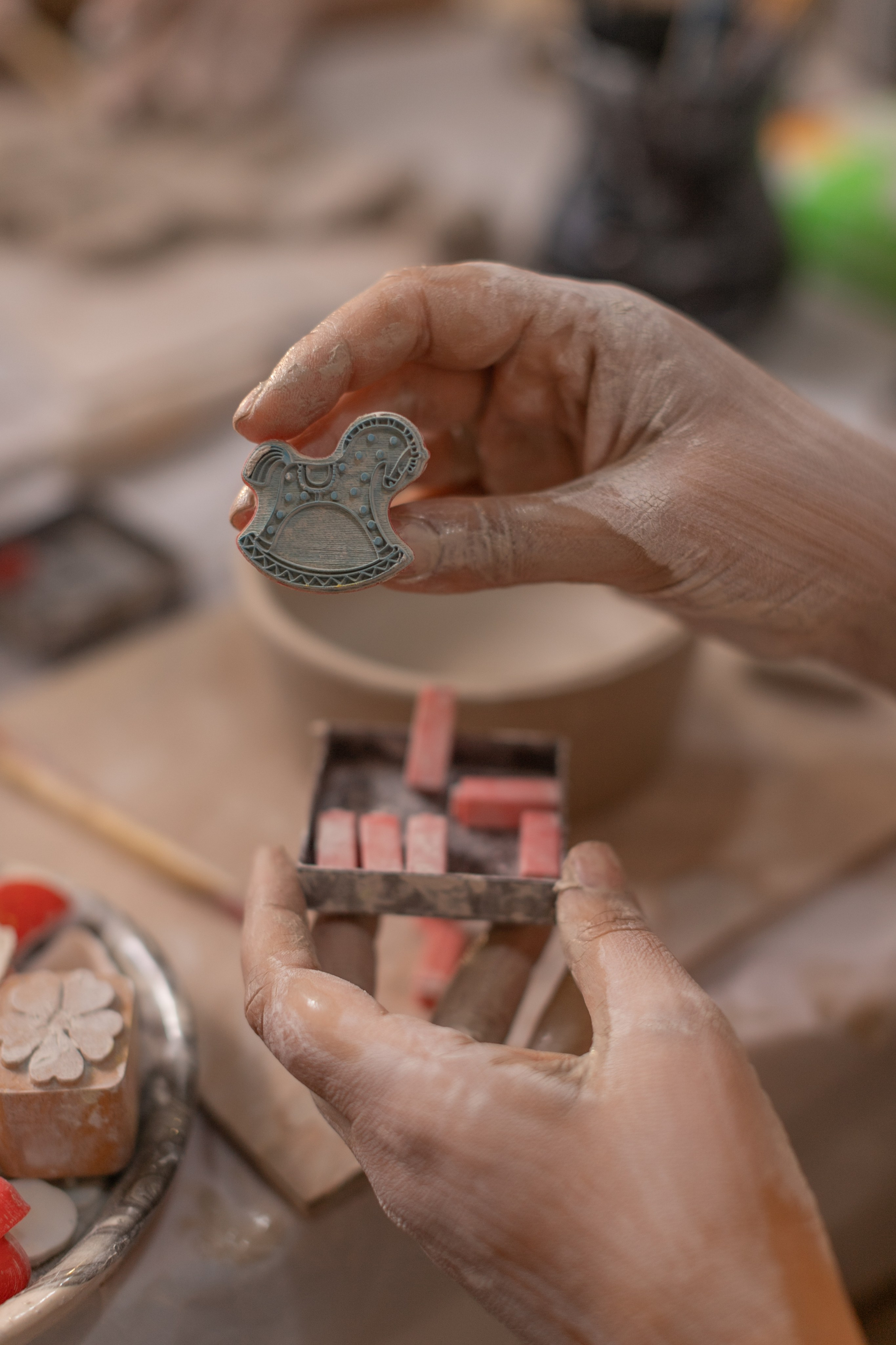 Гончарный МК Ирина и Юлия. Семейный и детский newborn фотограф в Ростове-на-Дону Наталья Лебедева