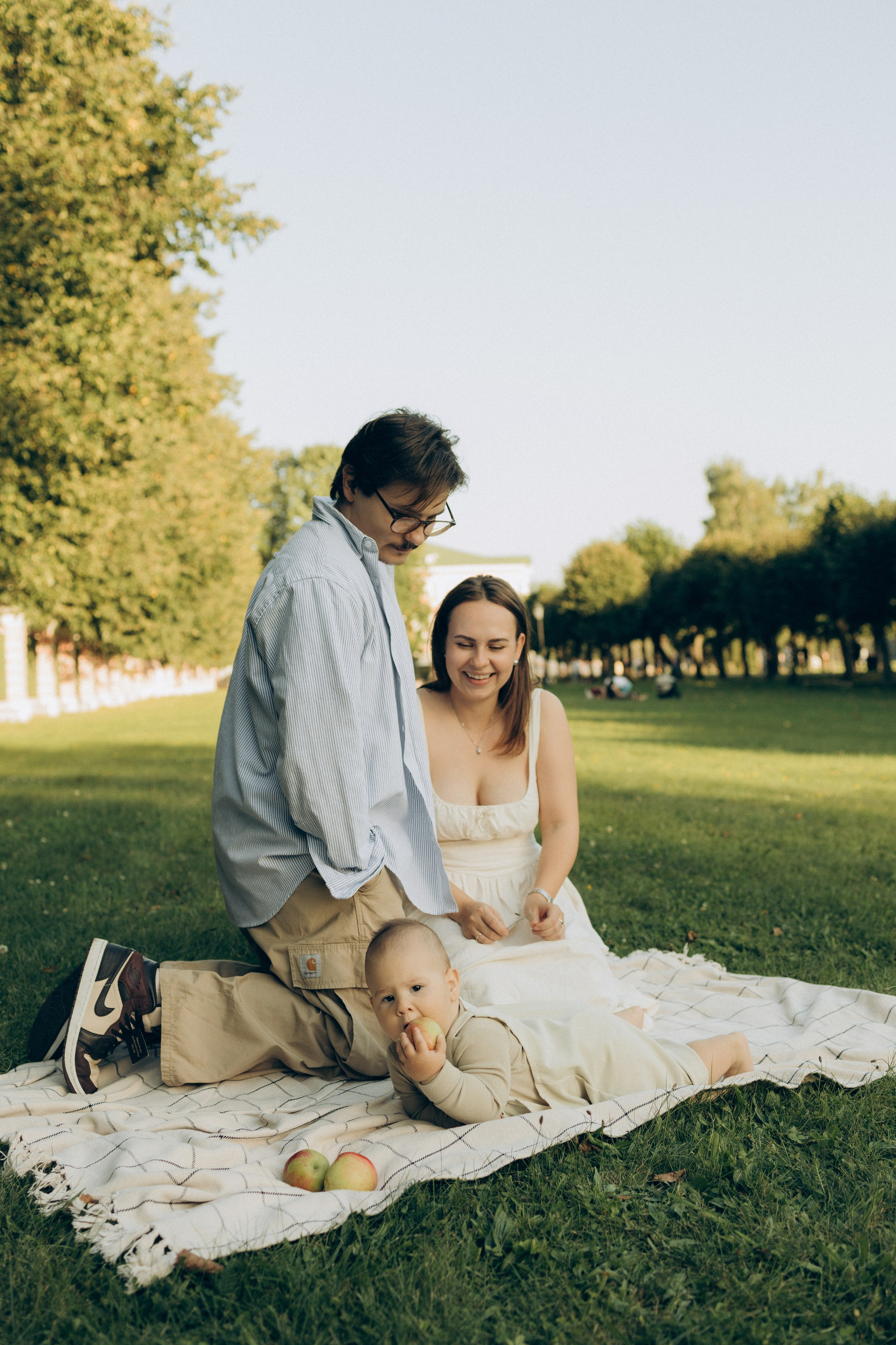 Сережа, Маша и Федя. Семейный фотограф в Москве Анастасия Шалда