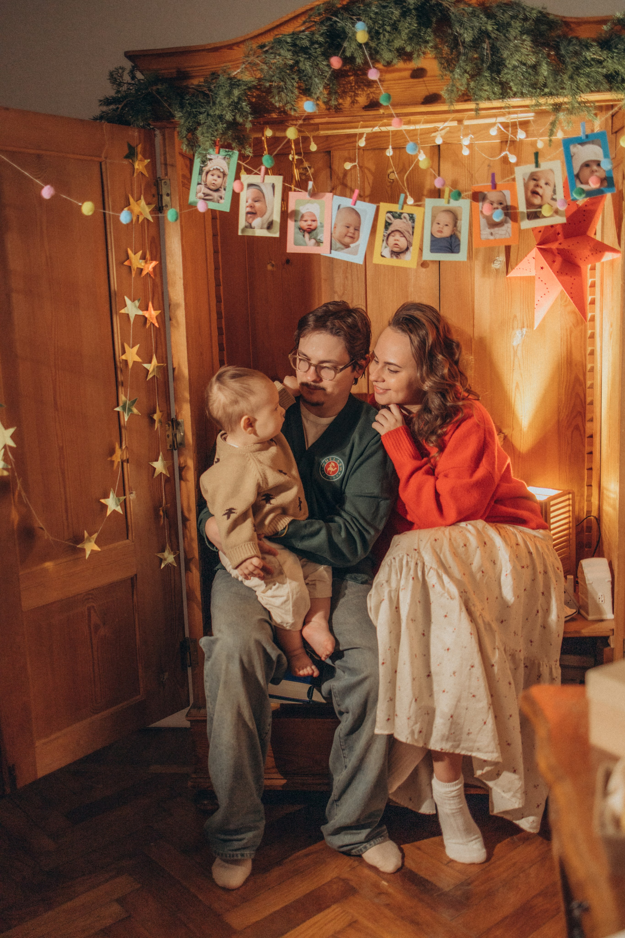 Новогодняя история. Семейный фотограф в Москве Анастасия Шалда