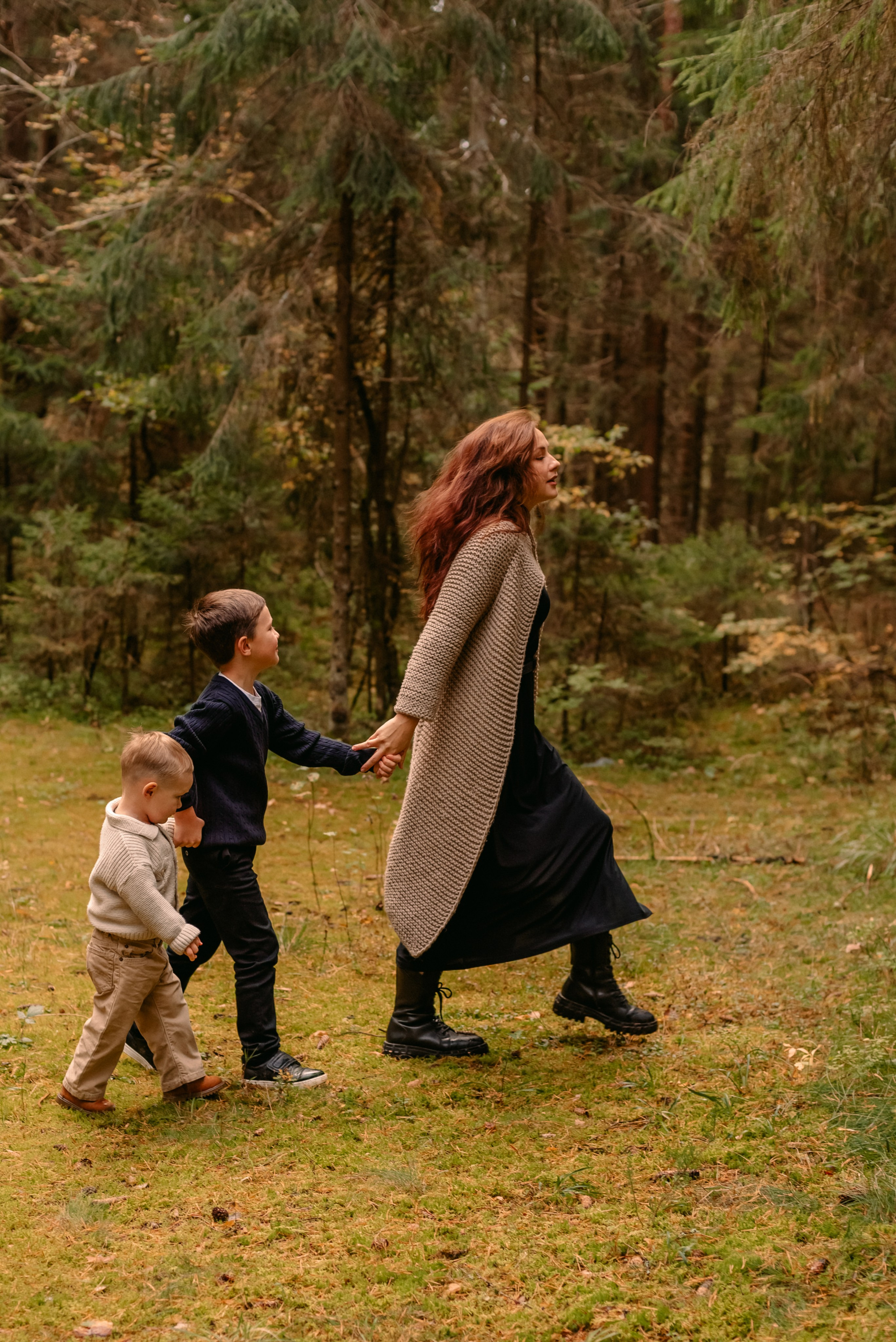 Фотосессия в лесу. Фотограф Юлия Кондратьева