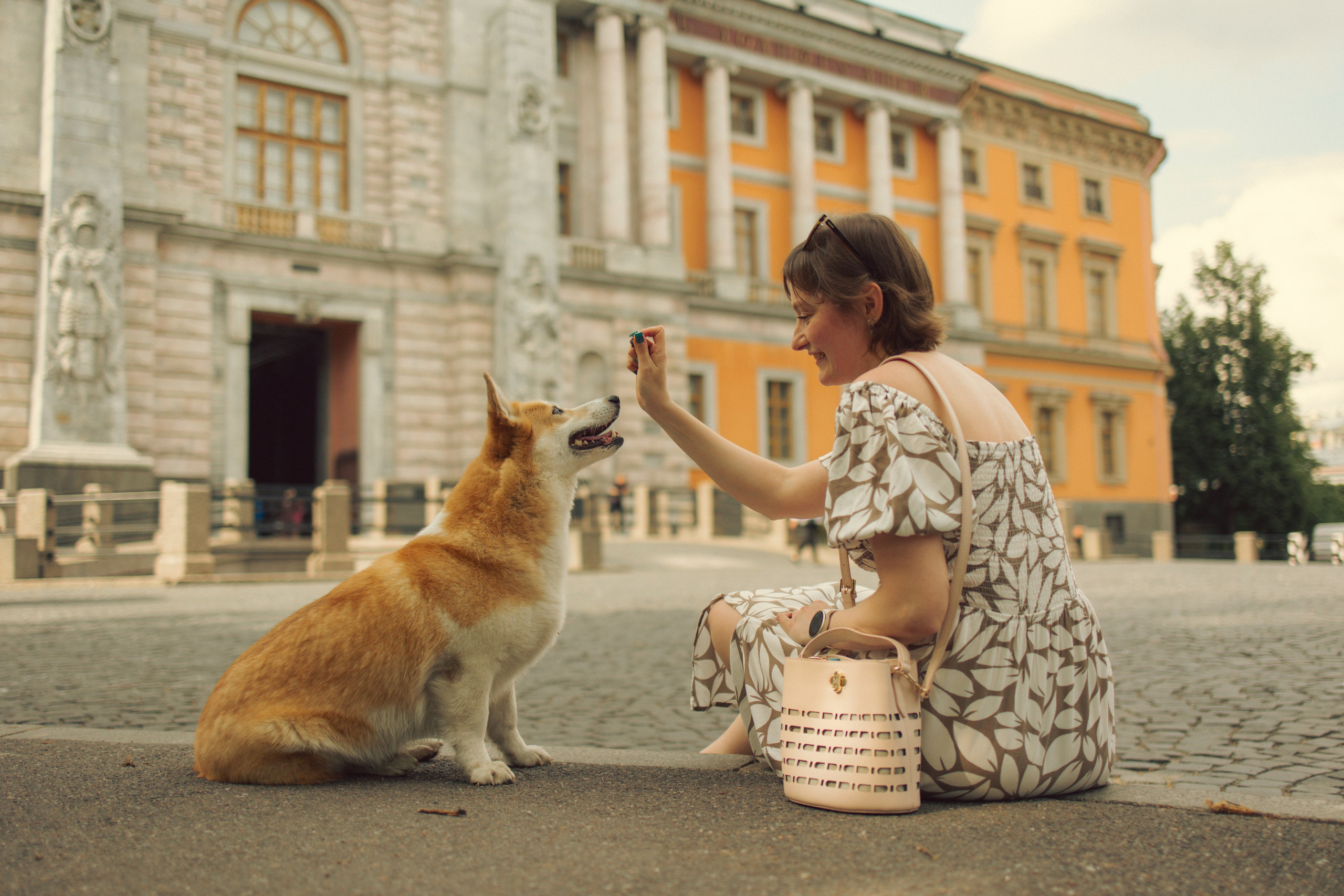 Центр, фонтан и любовь. Фотограф — Анималист | Санкт-Петербург