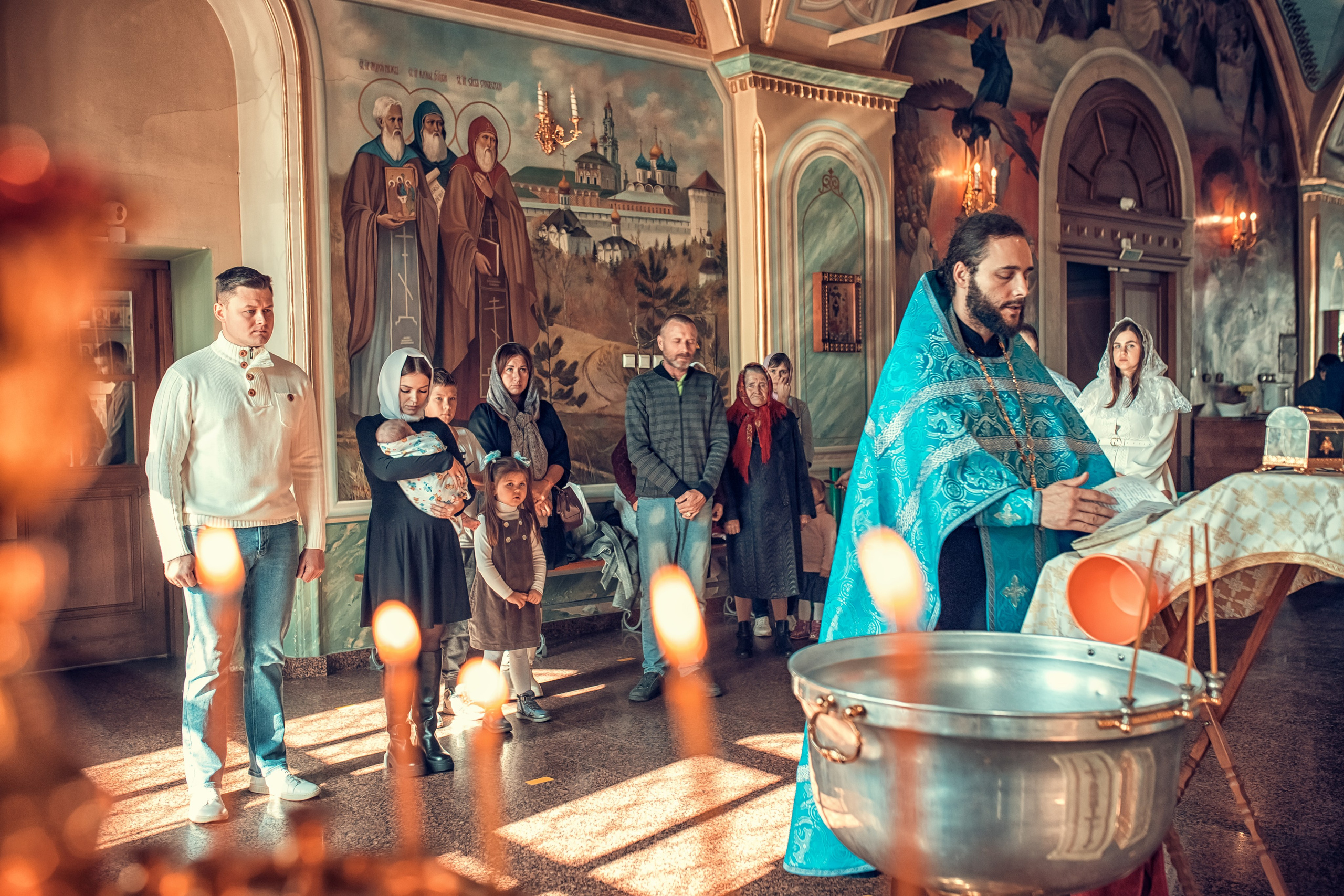 Церковь Троицы Живоначальной в Копосово. Екатерина Крапивина фотограф церковных Таинств в Нижний Новгороде