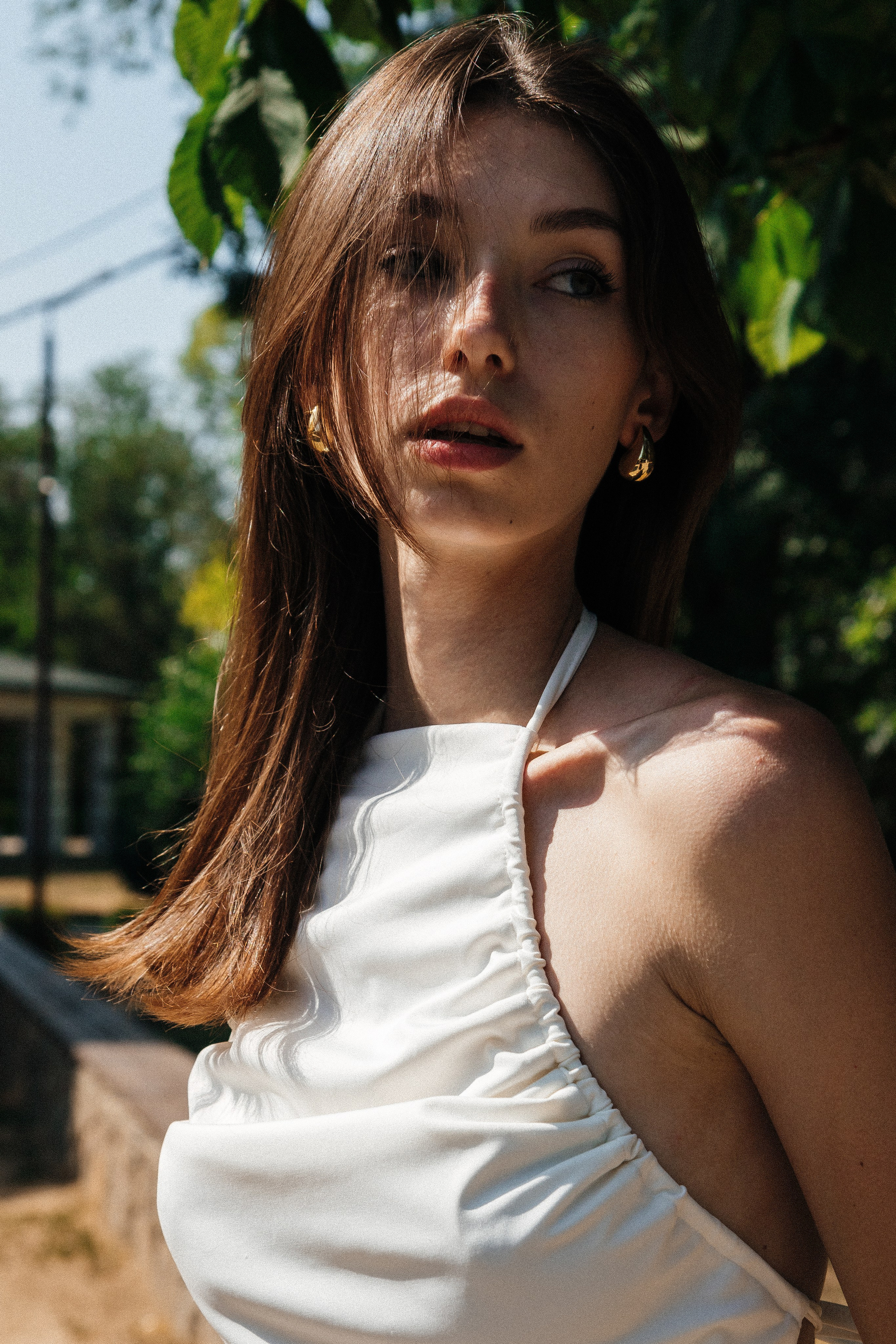 Лера в парке Горького. Фотограф Александр Бигари