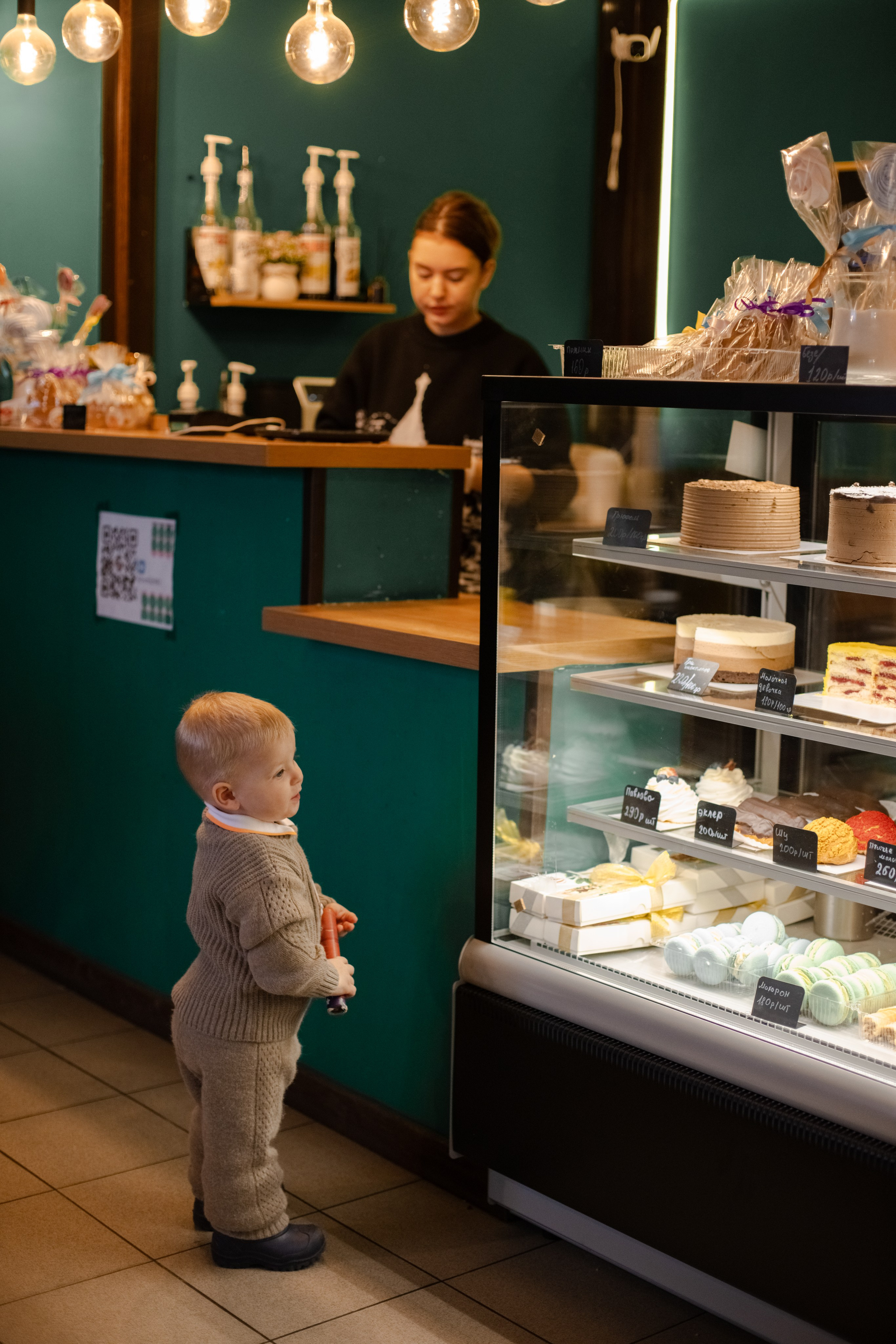 Семейное утро в кафе. Фотограф в Шатуре Оксана Осьмакова