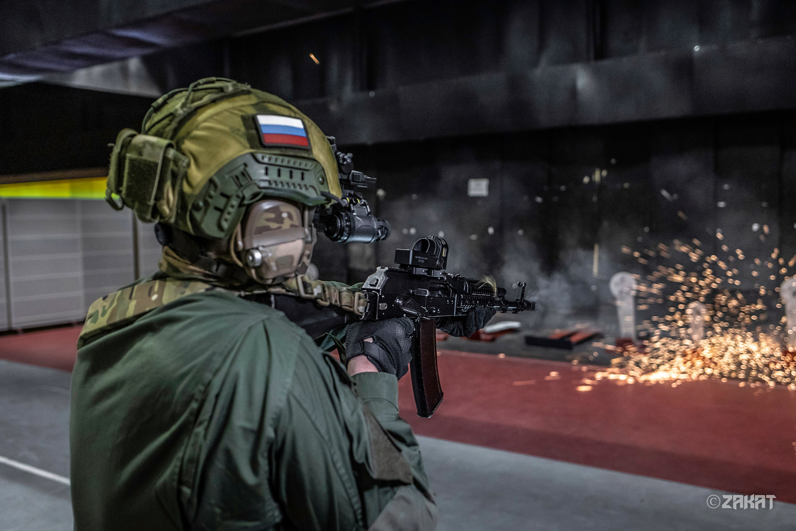 Фотосъемка силовиков. 2 СПП ГУ МВД России по г. Москва. Репортажный фотограф, Москва, Закат