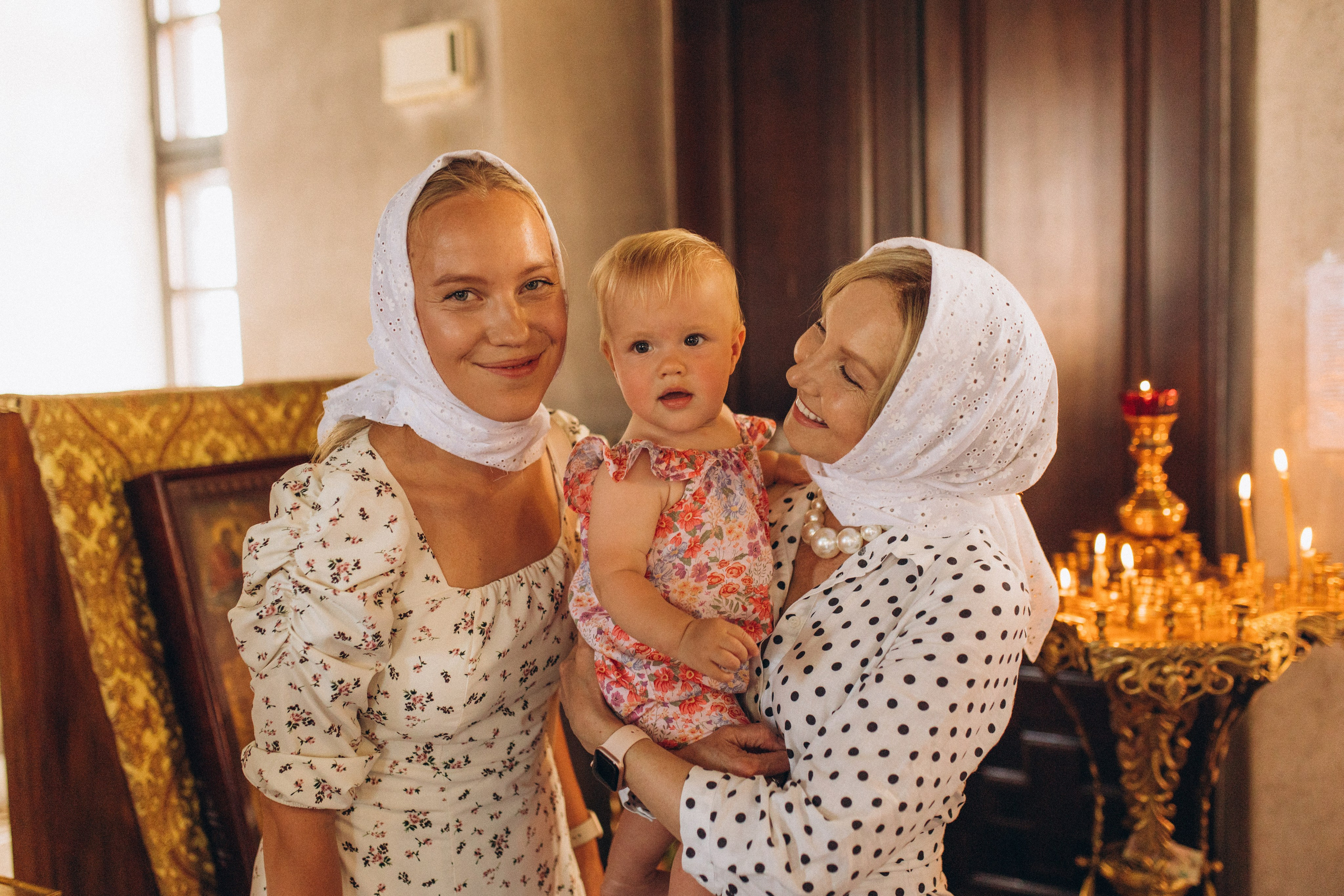 Крещение Марии. Семейный фотограф в Обнинске