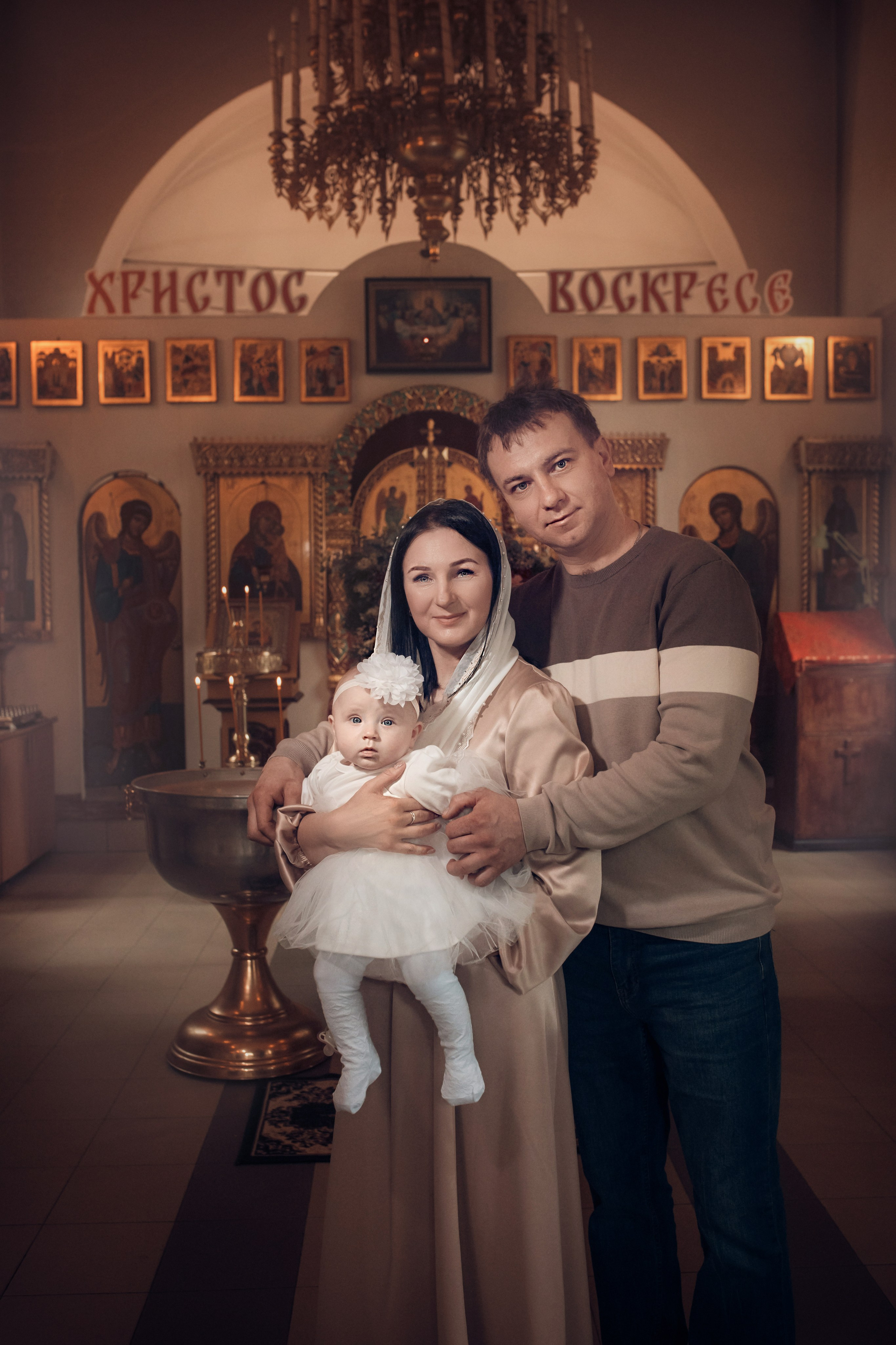 Таинство Крещения Василисы. Съемка Таинств Крещения Венчания, детские и семейные съемки в Пензе