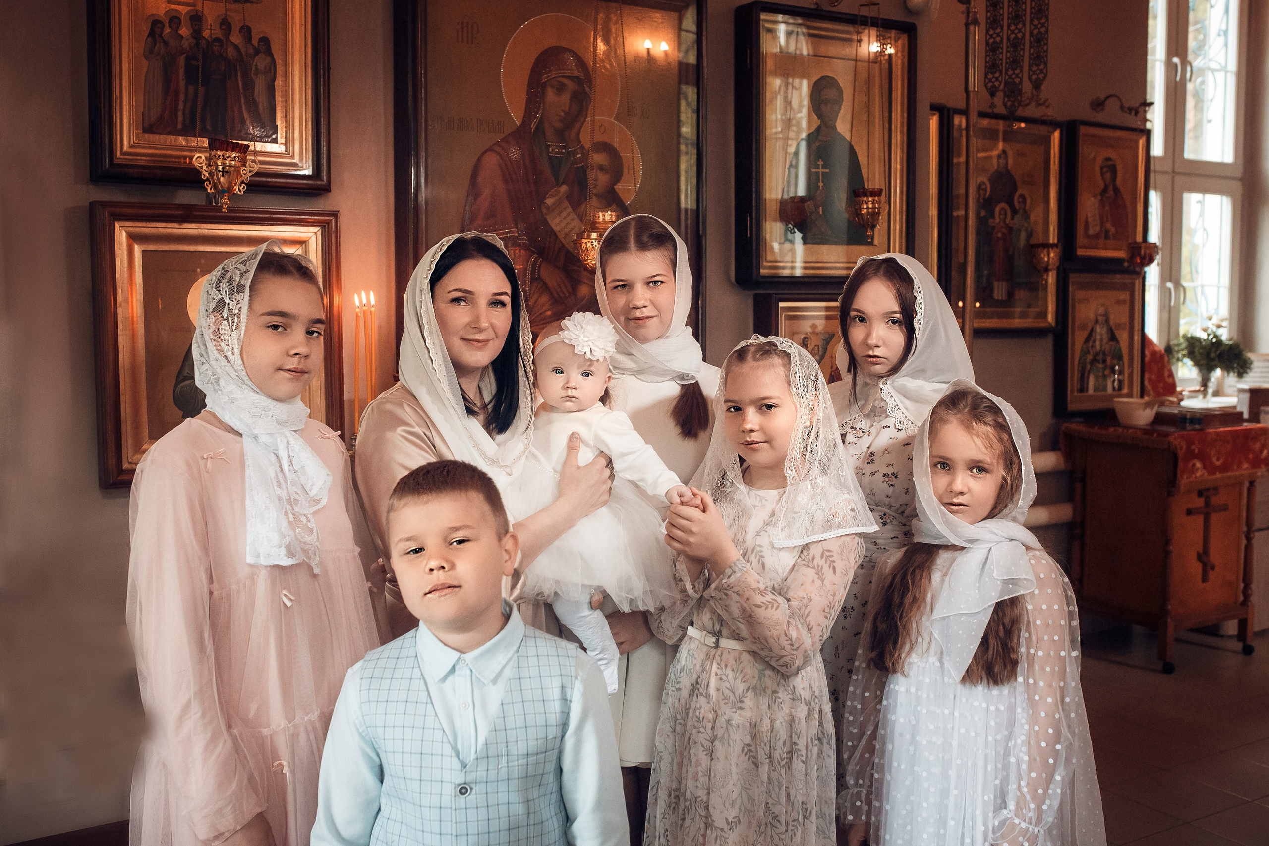 Таинство Крещения Василисы. Съемка Таинств Крещения Венчания, детские и семейные съемки в Пензе