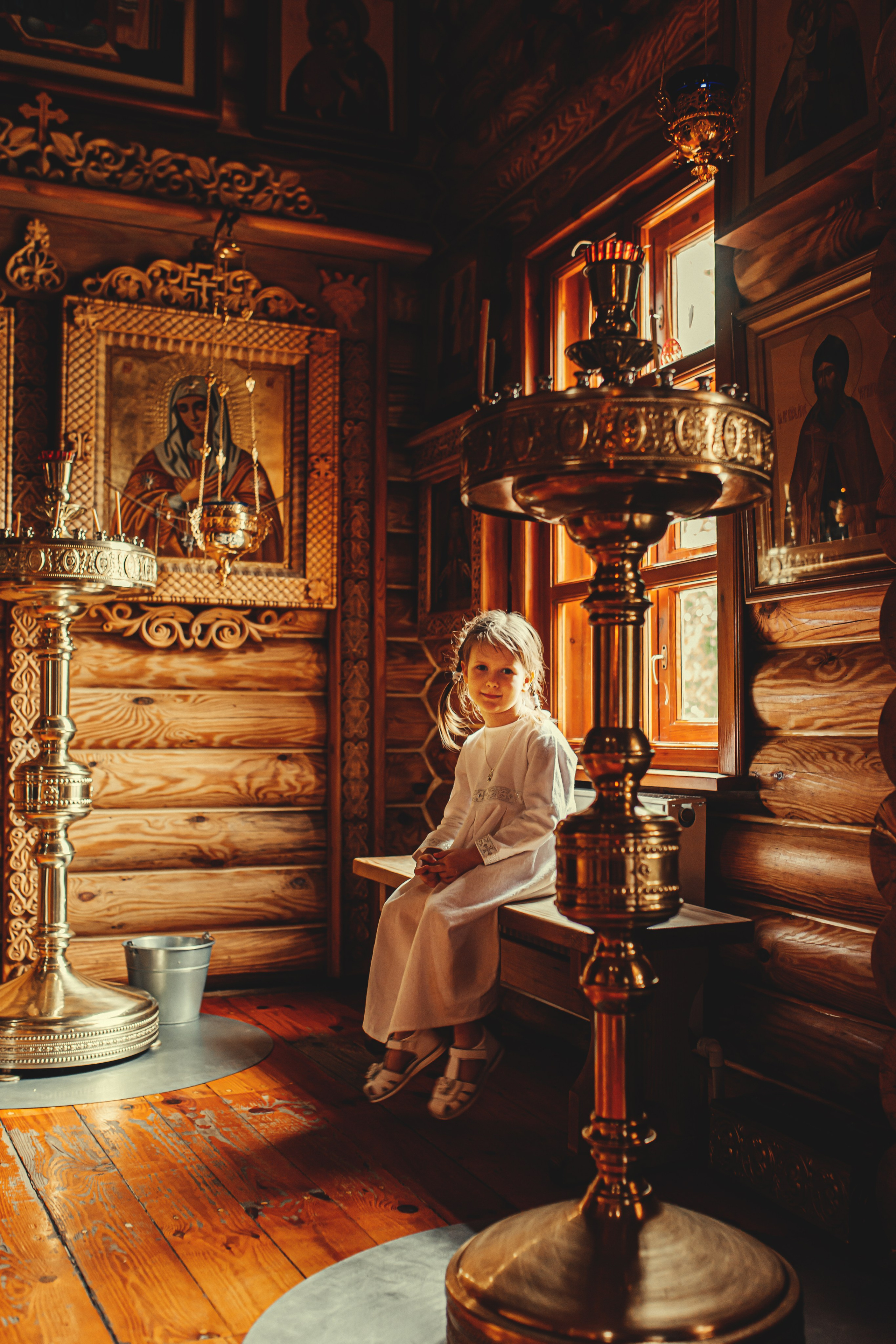 Таинство Крещения Арины и Глеба. Фотограф Таинств Крещения и Венчания в г. Курске