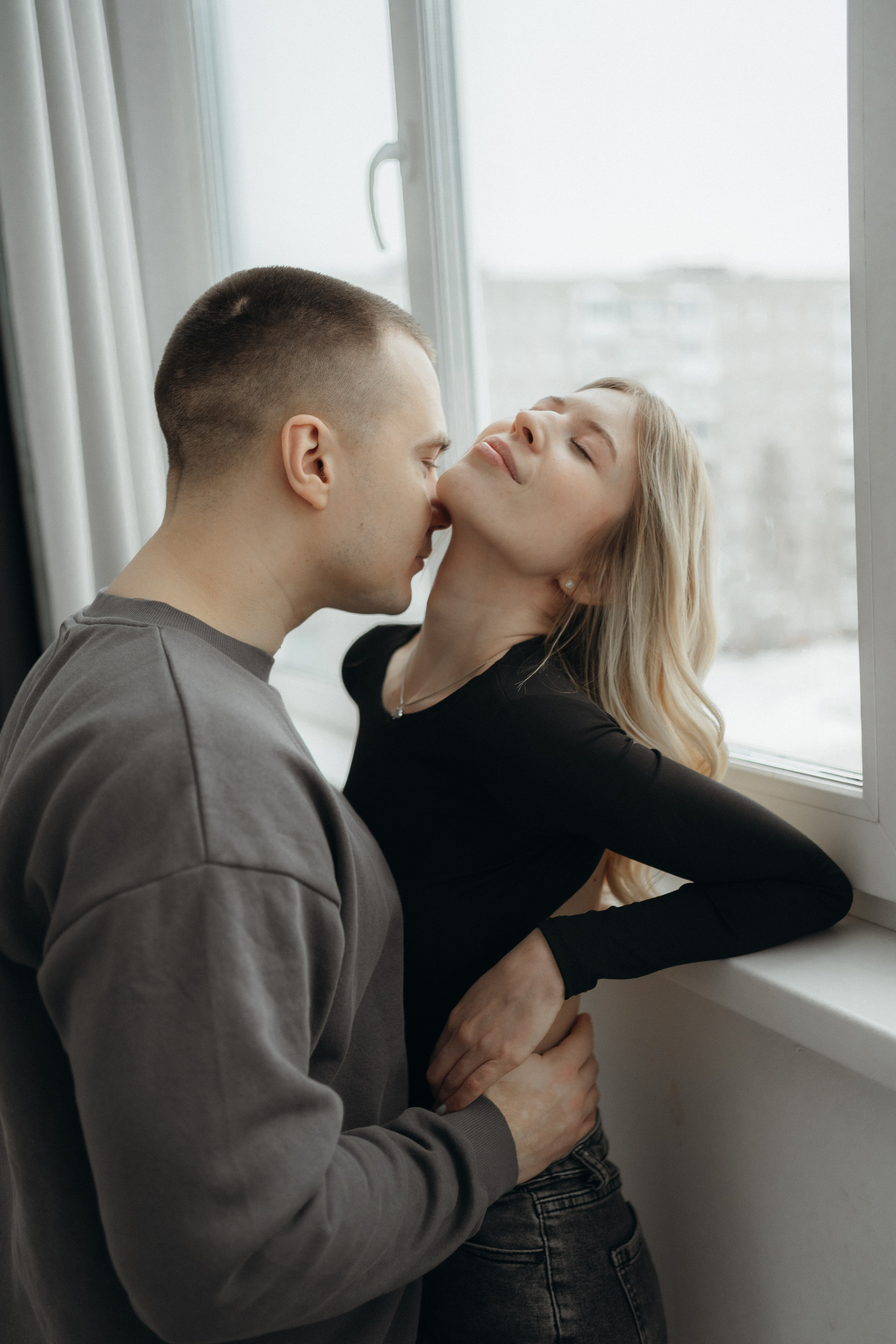 Парная фотосессия в студии в Архангельске. Портретный и свадебный фотограф в Архангельске Елизавета Стрекаловская