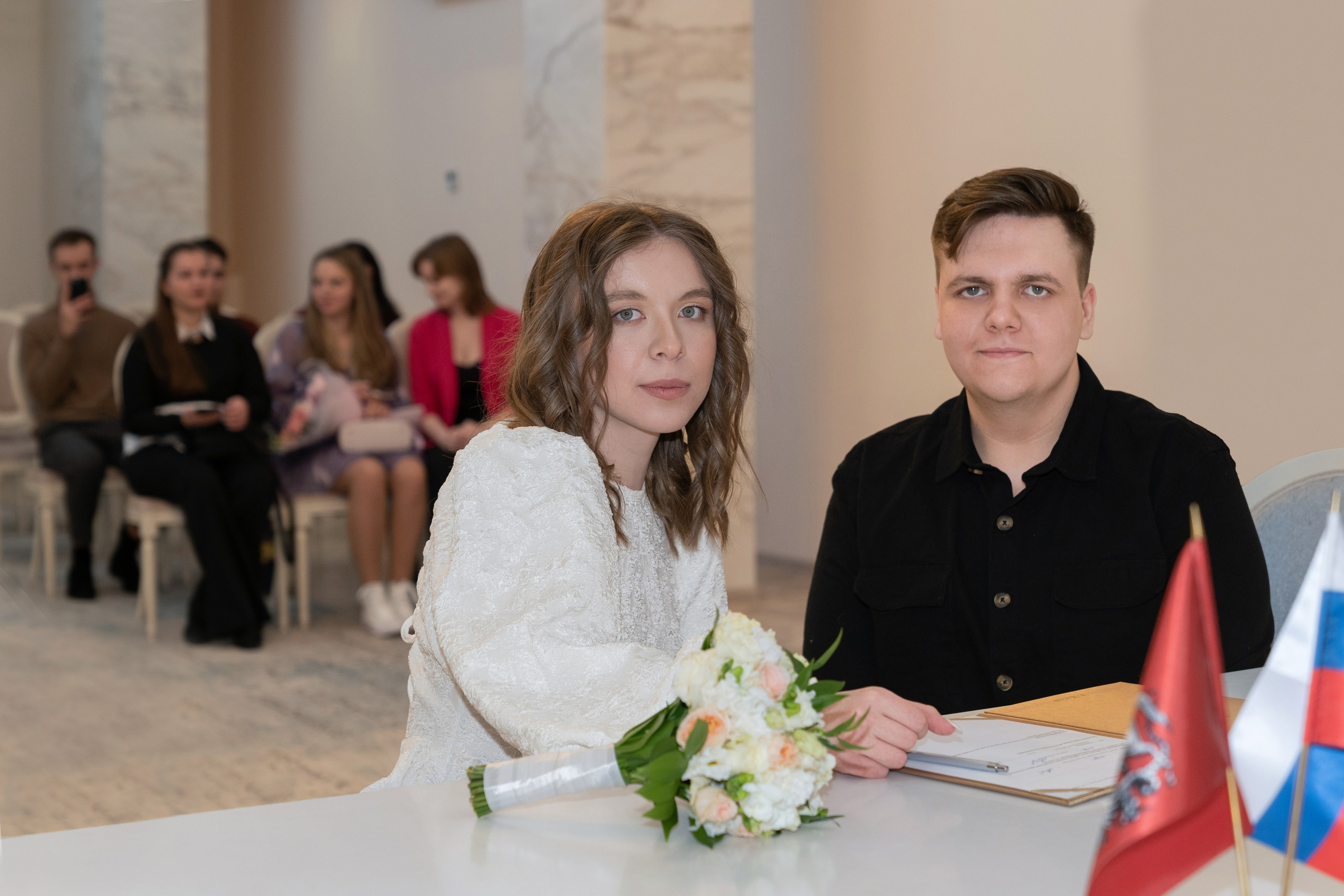 Регистрация Алексея и Юлии. Фотограф Строгино Яна Гавриленко