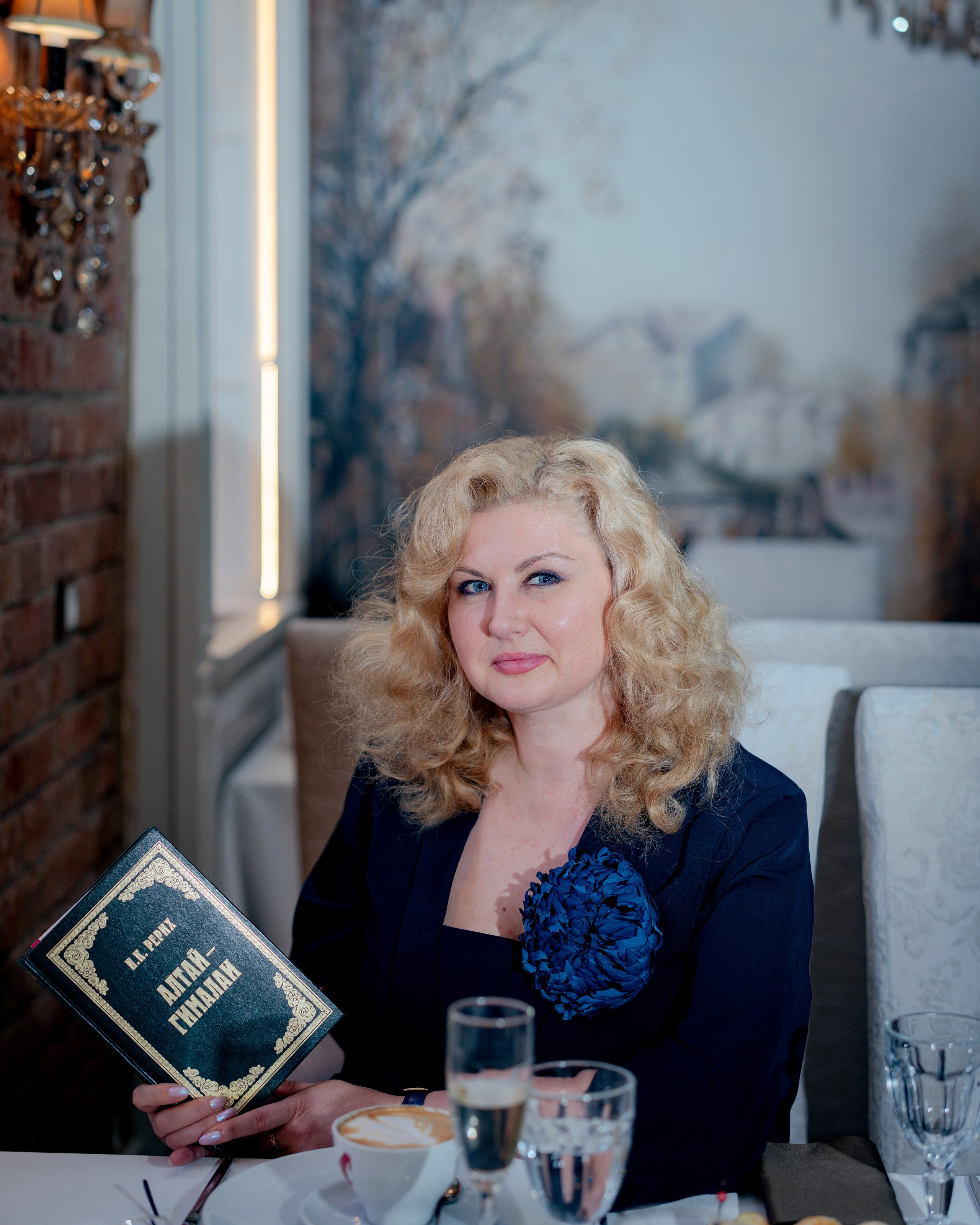 Art-завтрак Н. К. Рерих с Натальей. Портретный и семейный фотограф в Москве/Видное