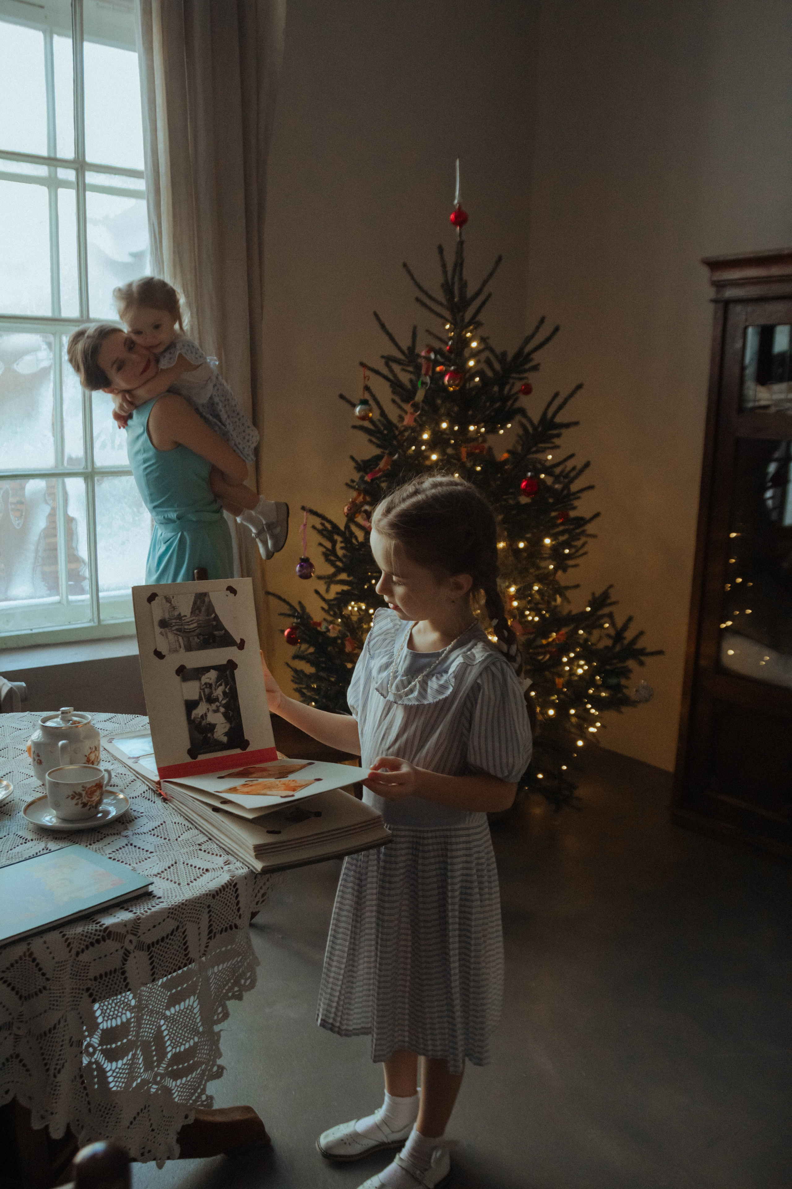 Семейный новый год в стиле СССР. Детский| Семейный фотограф в Санкт-Петербурге Коршунова Анна