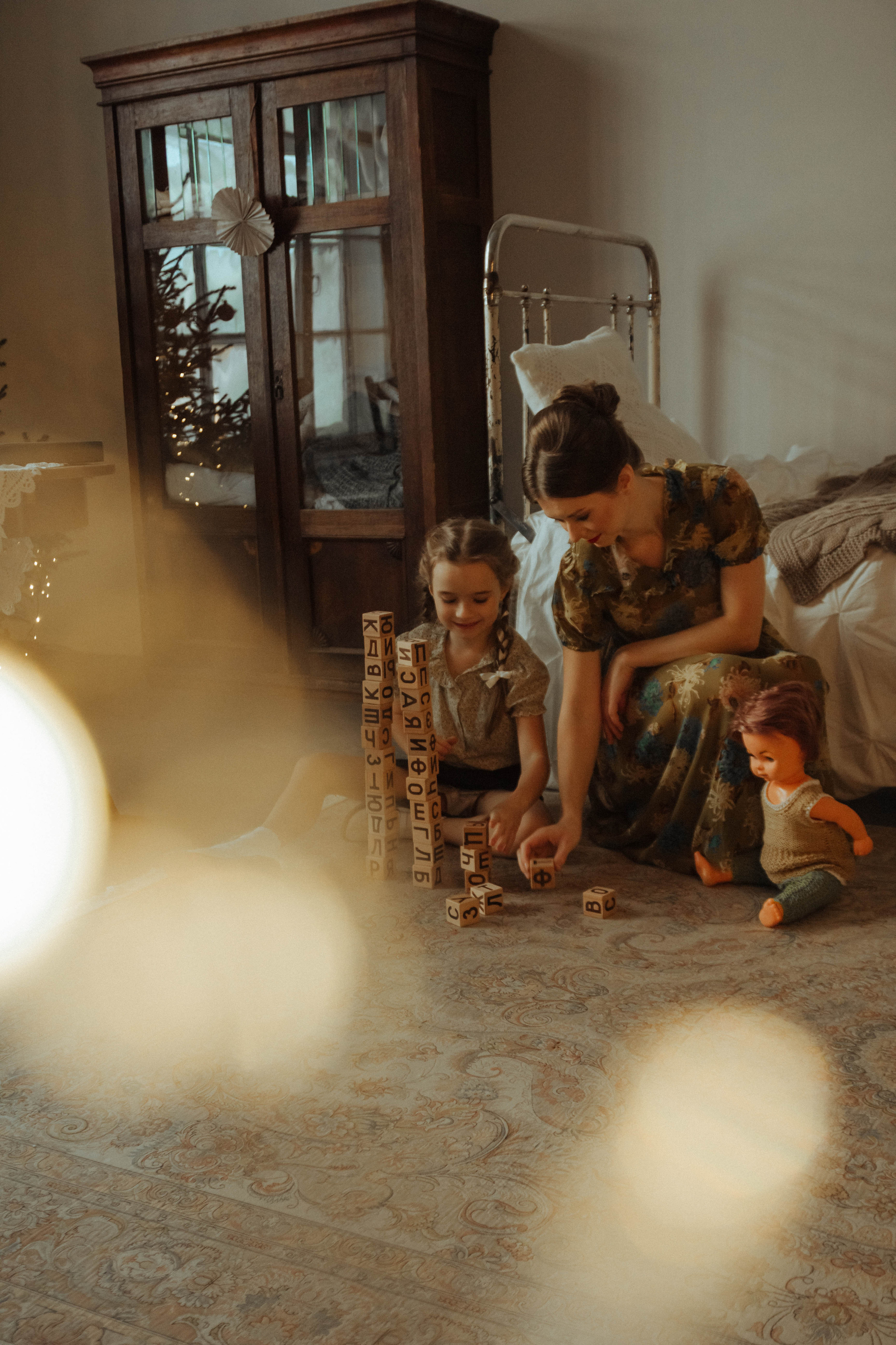 Семейный новый год в стиле СССР. Детский| Семейный фотограф в Санкт-Петербурге Коршунова Анна