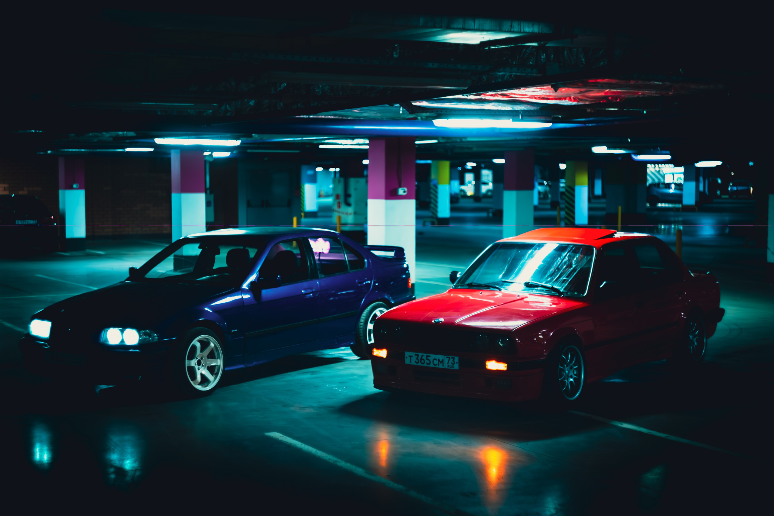 DOUBLE BMW. Camera motor
