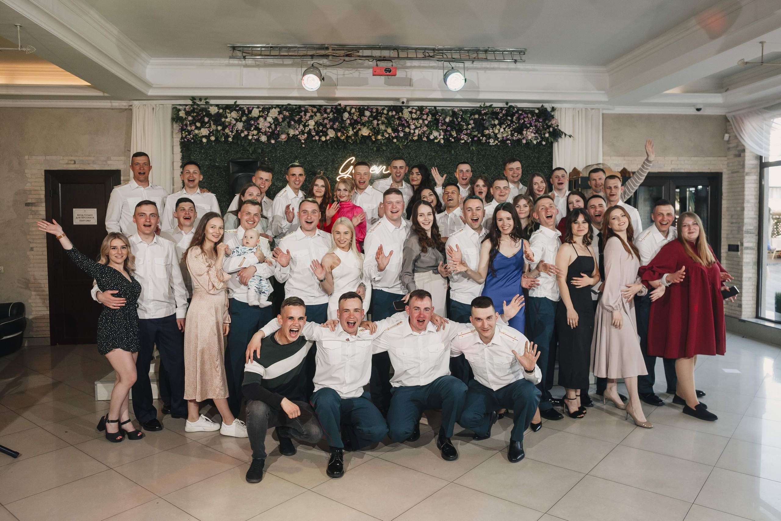 Банкет офицеров выпускников академии связи. Свадебный фотограф Игорь Брундасов 8PHOTO на свадьбу венчание загс СПб