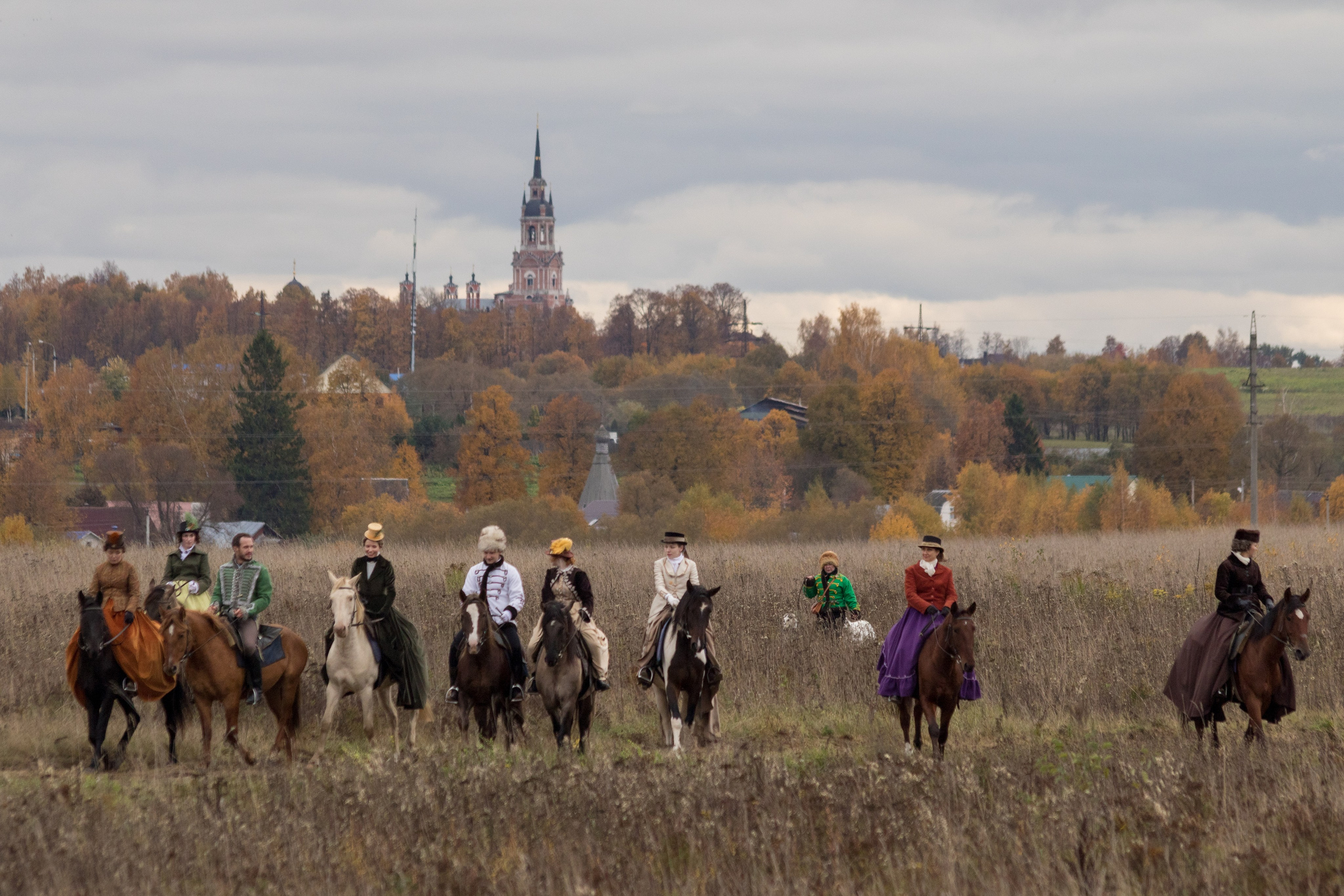 Конно-псовые охоты. Балетный фотограф в Москве Галина Молчанова