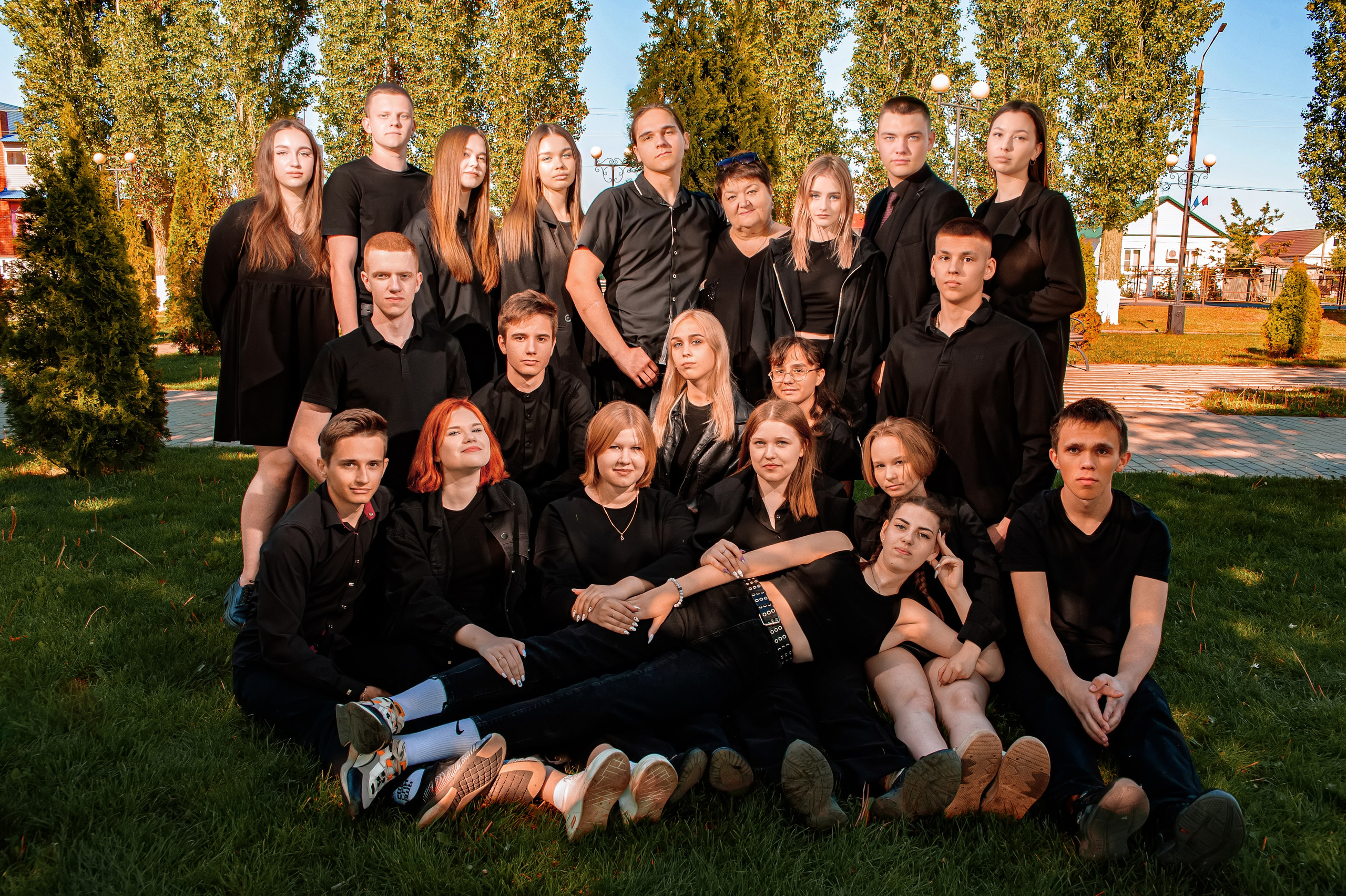 Общее фото. Выпускные альбомы. Фотограф Ксения Борисова