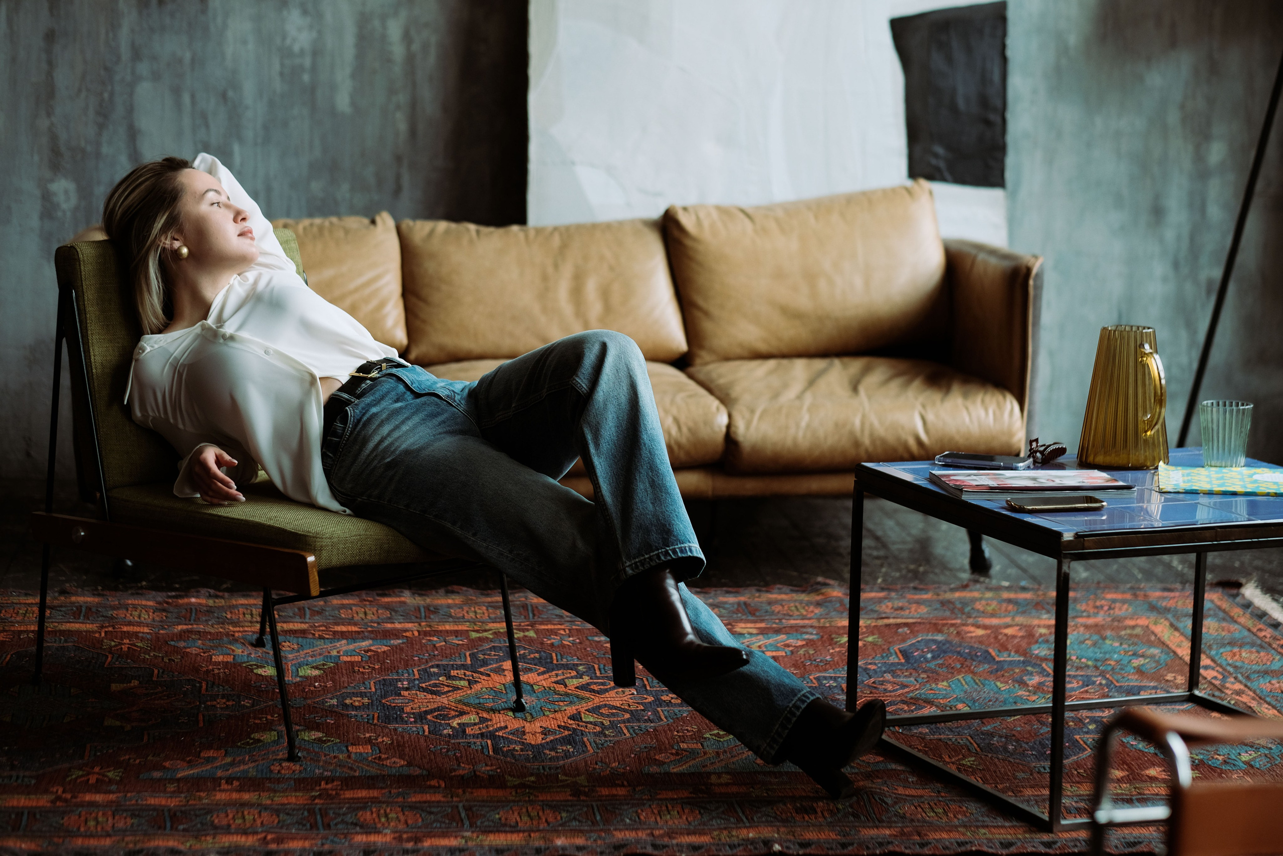 Студийная съёмка. Анна Сутягина. Фотограф в Москве