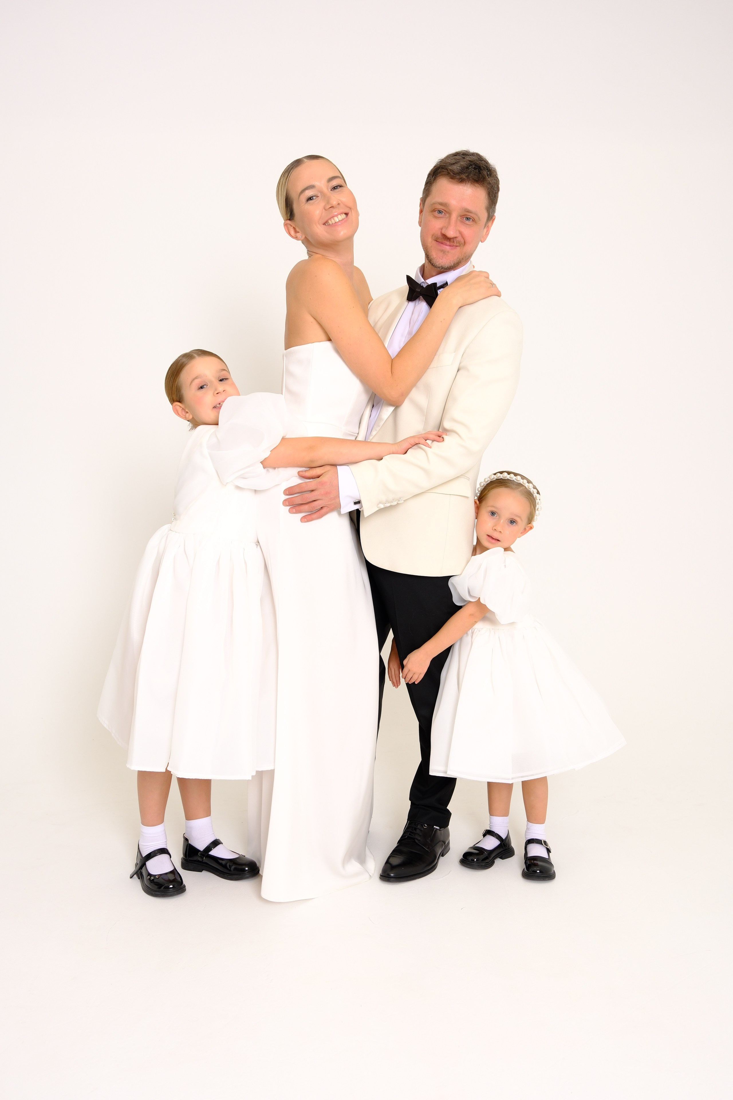 Семейные фото в студии. Фотограф и художник в Москве Евгения Нюнина