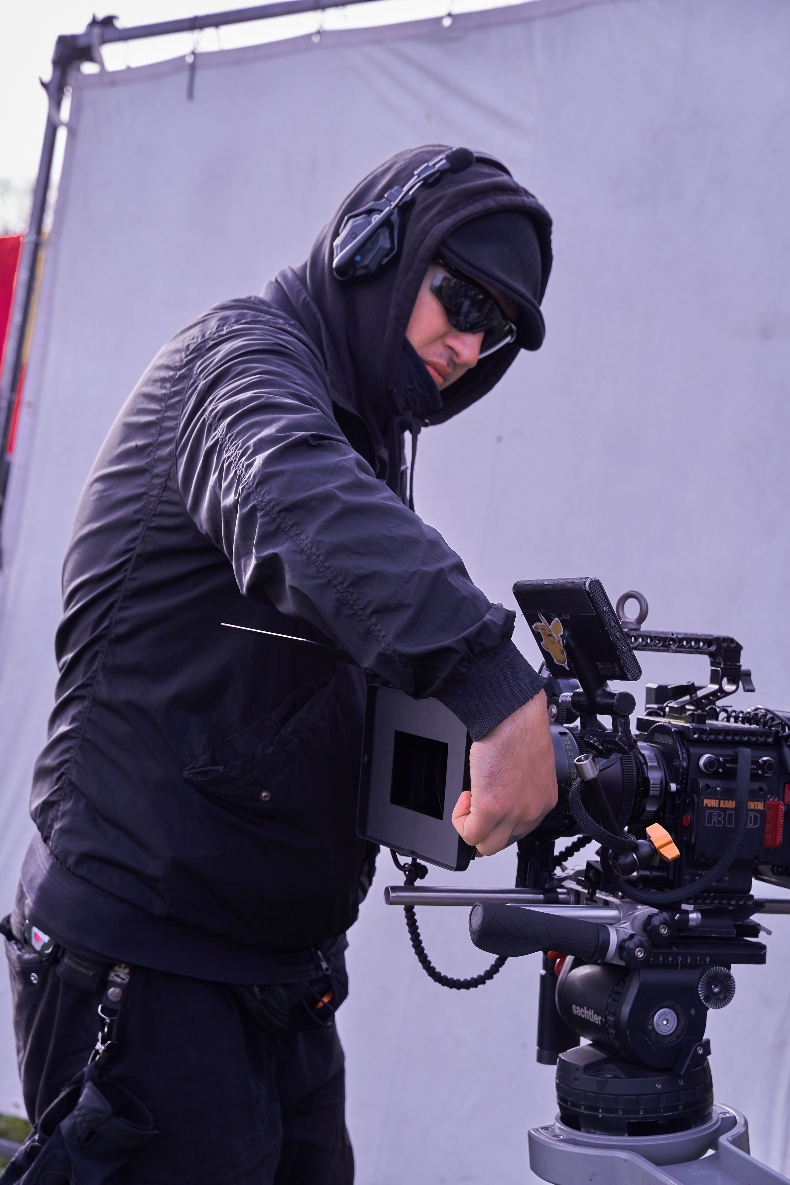 Бекстейдж съемки сериала. Krasnopoliophoto