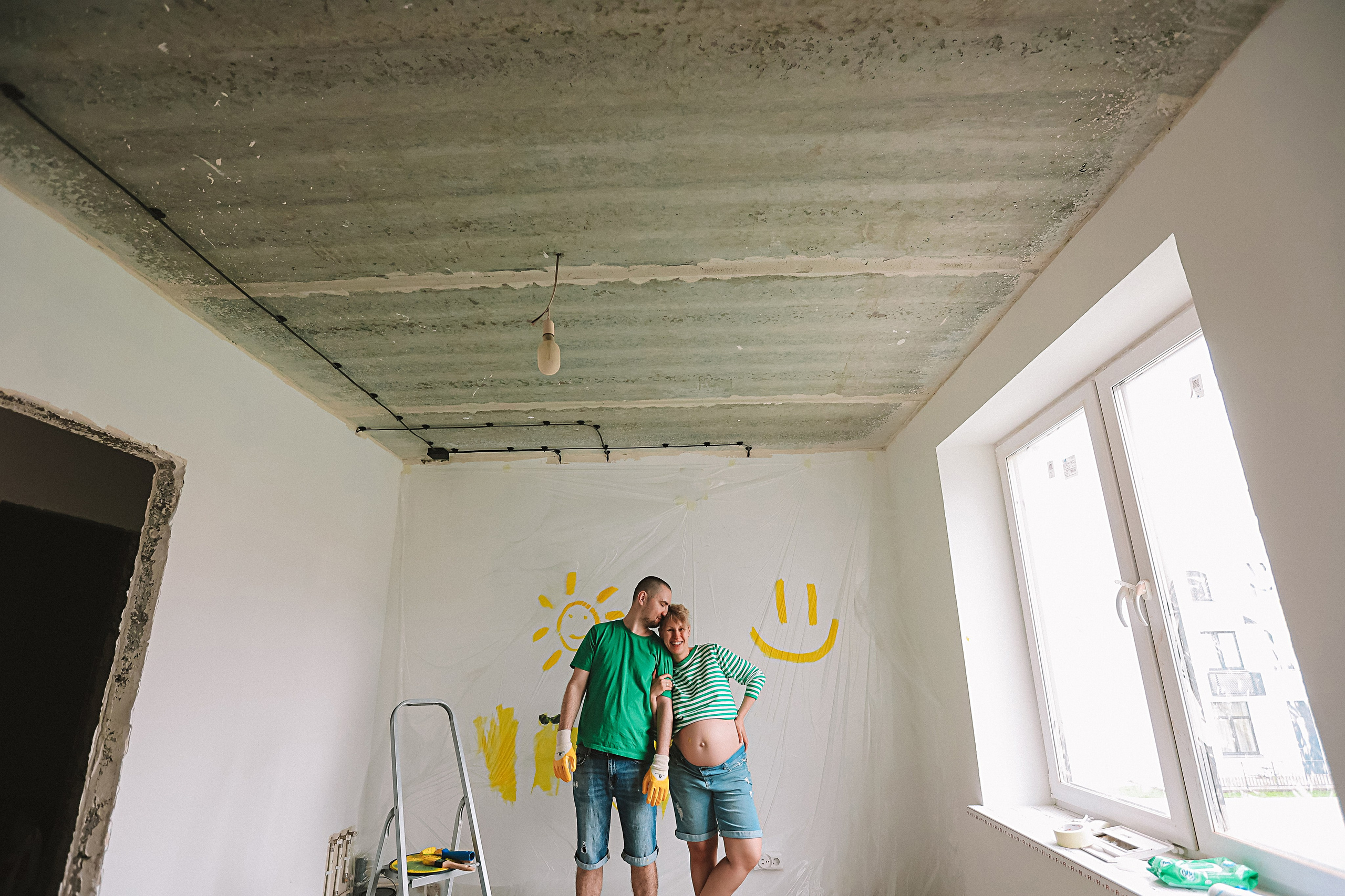 Ремонт. Семейный фотограф Тюмень, фотограф на роды Салмина Мария