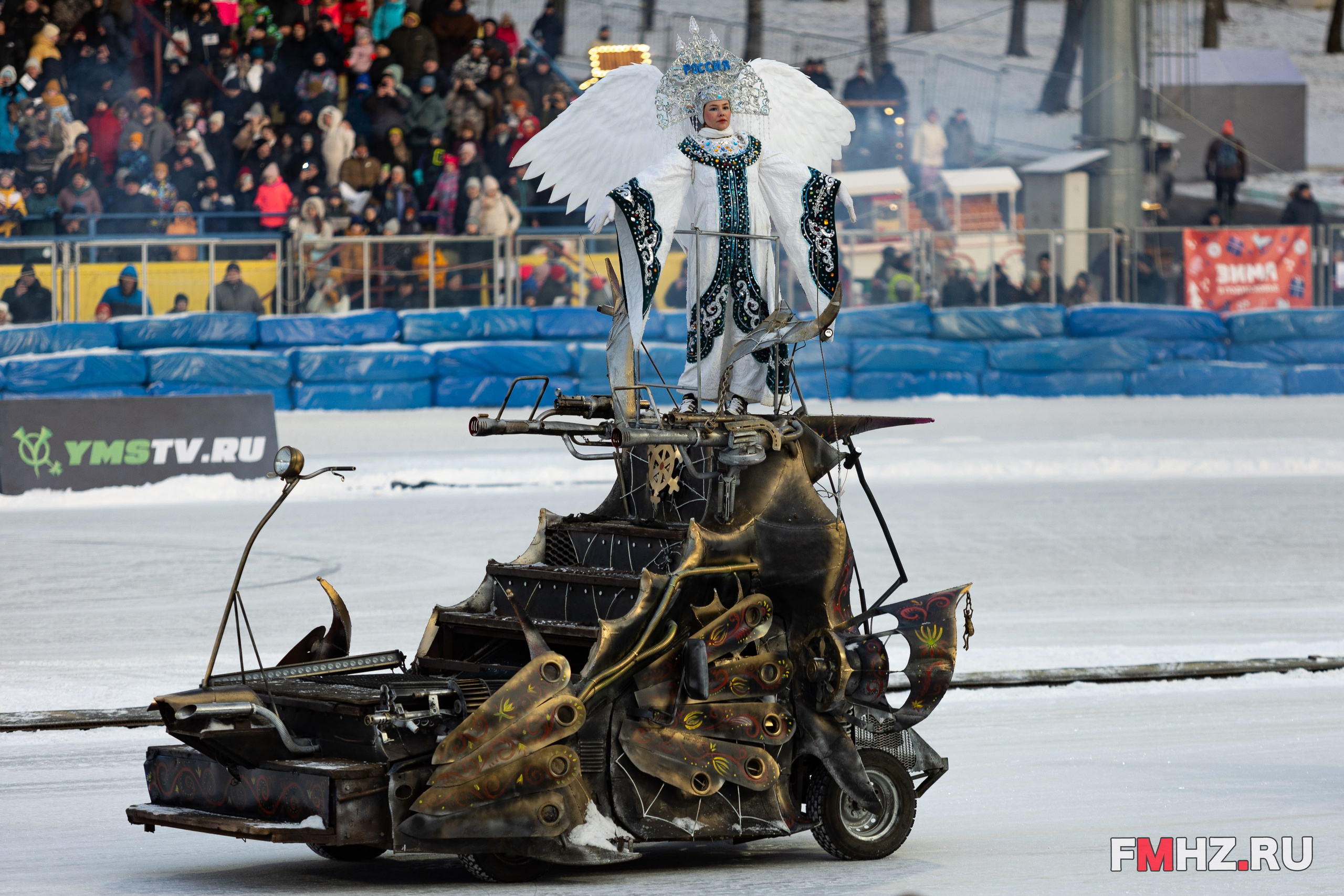 BAIC личный чемпионат России по мотогонкам на льду. 15.02.25. Фотограф Ольга Гирусова «Пантерочка» Москва