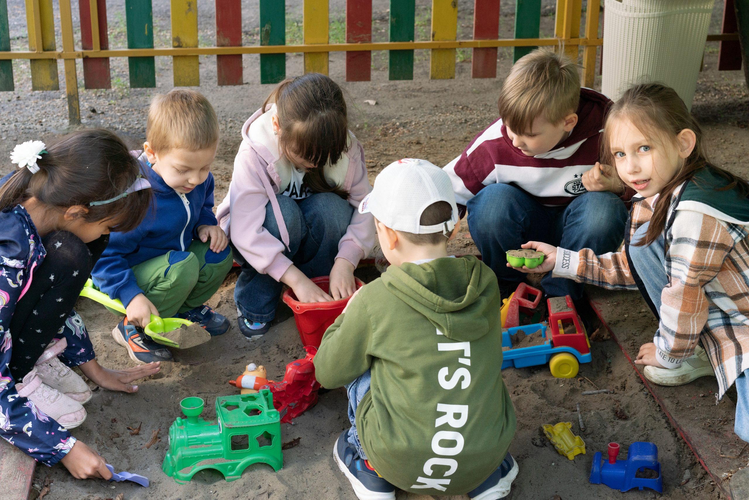 Детский сад, прогулка. Фотограф Шунова Саша