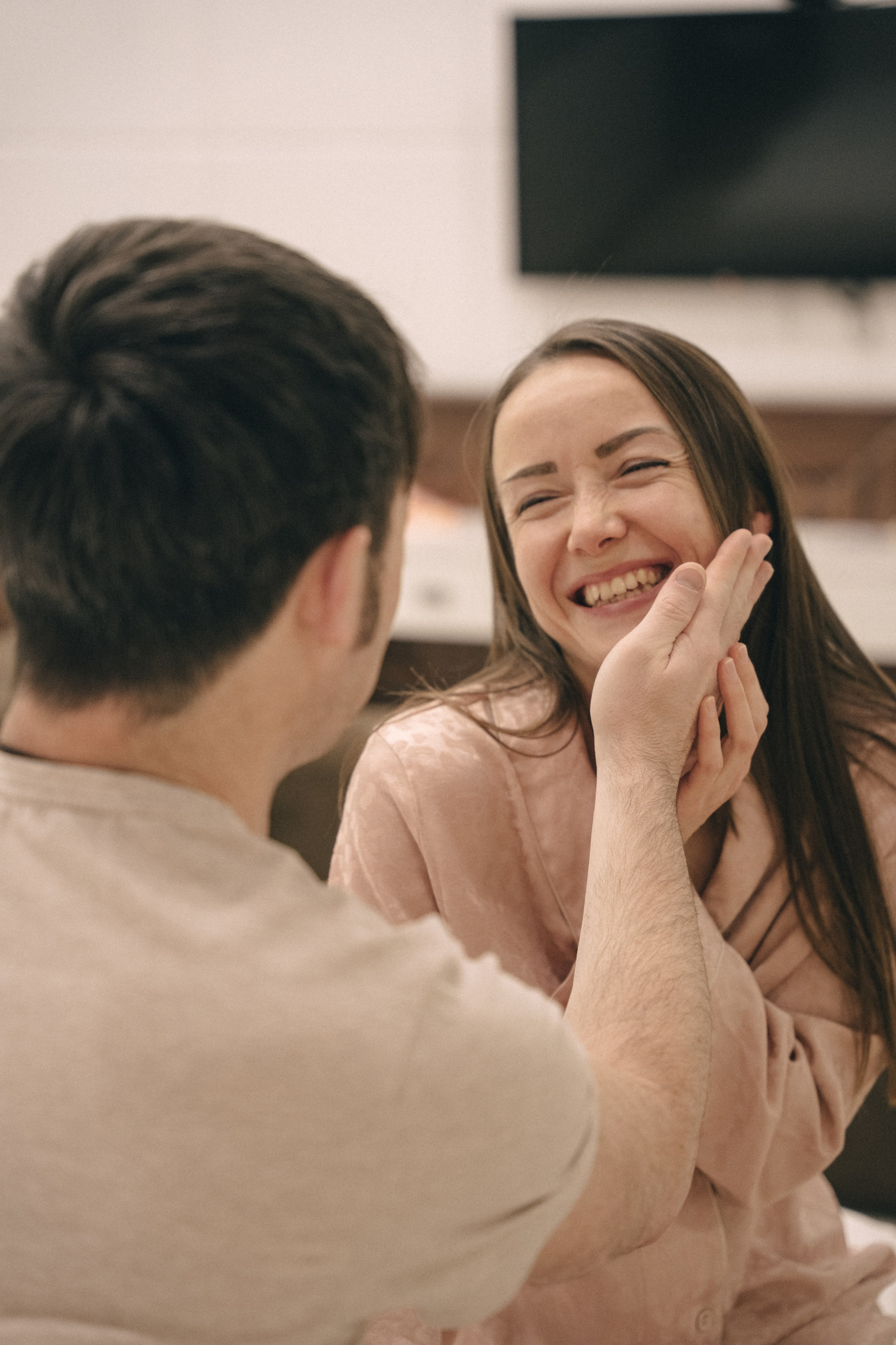 Дружная семья в отеле