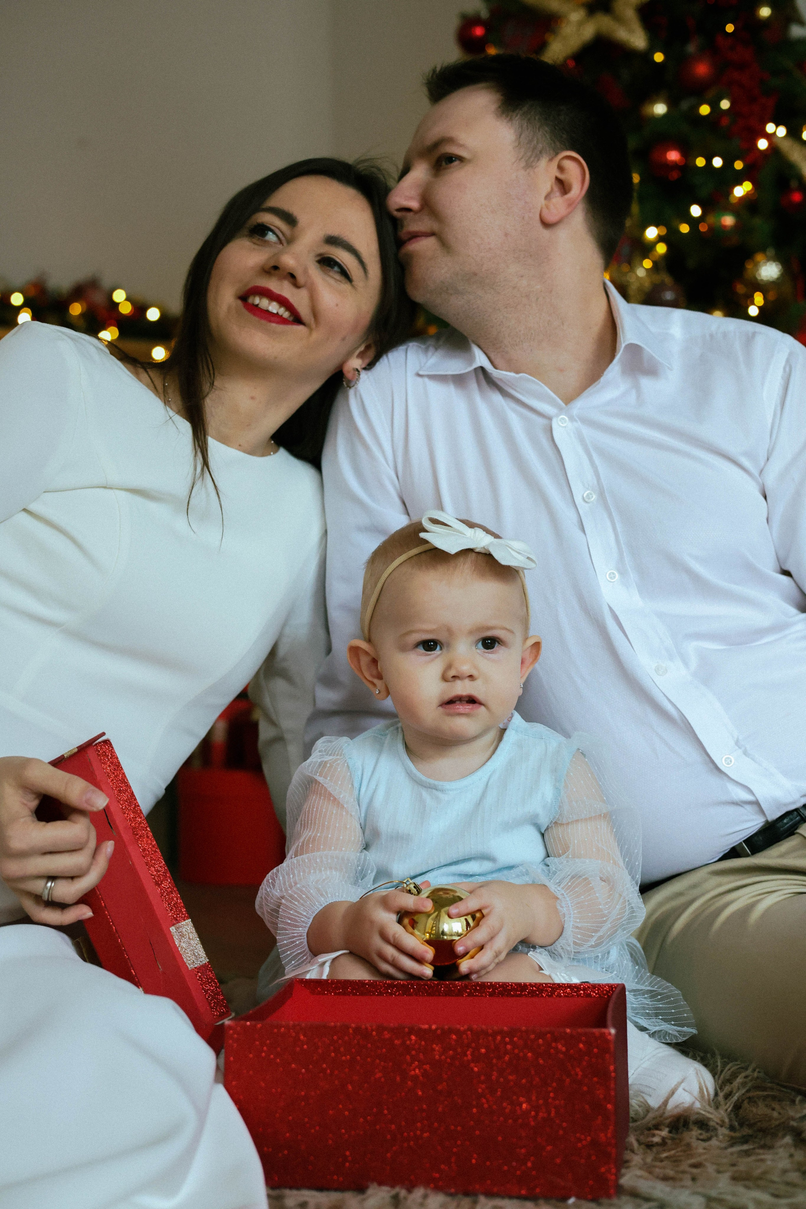 Новогодняя история «Ирина и ее семья». Фотограф в Москве Анастасия Калинина