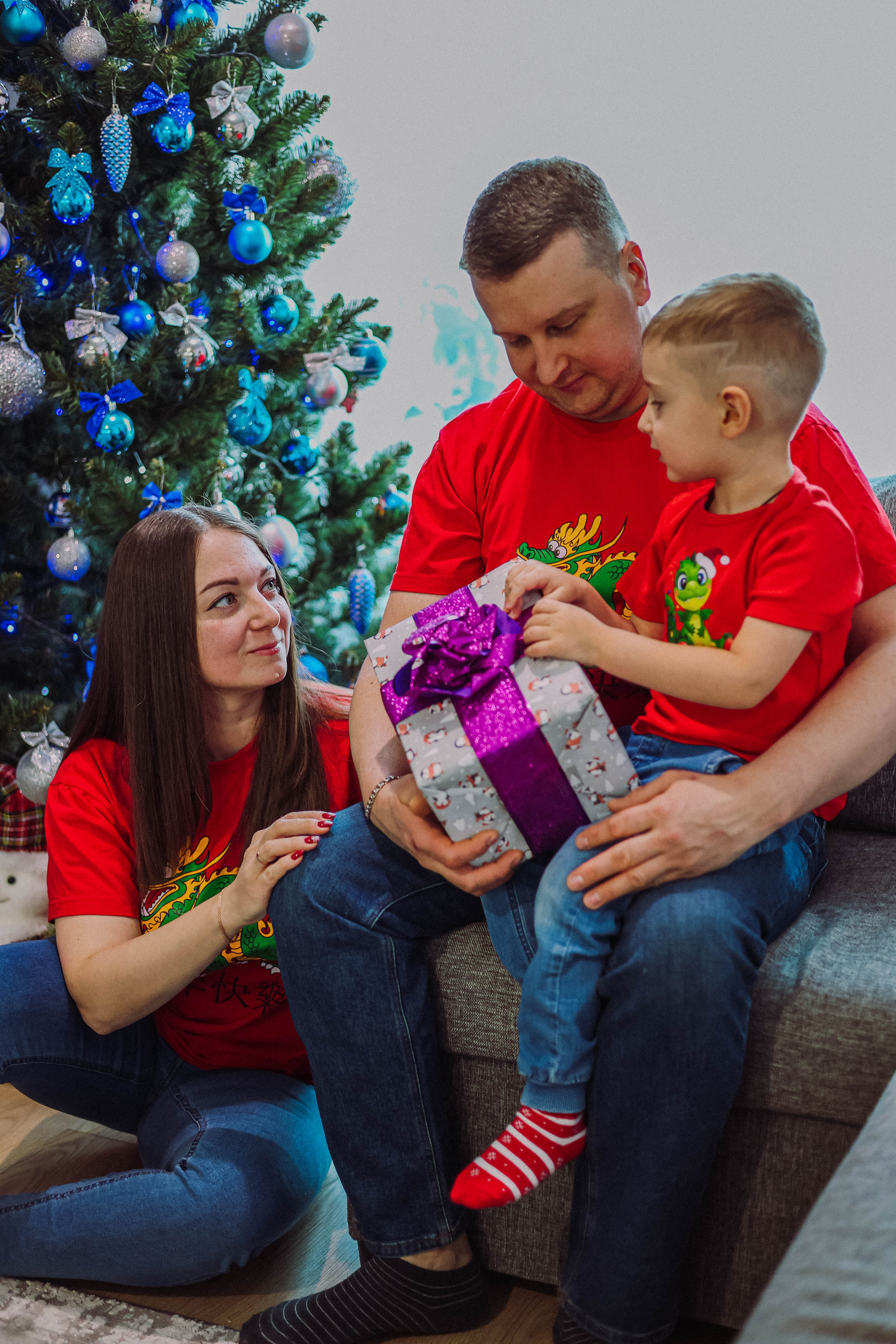 Домашняя история «Алла и ее семья». Фотограф в Москве Анастасия Калинина