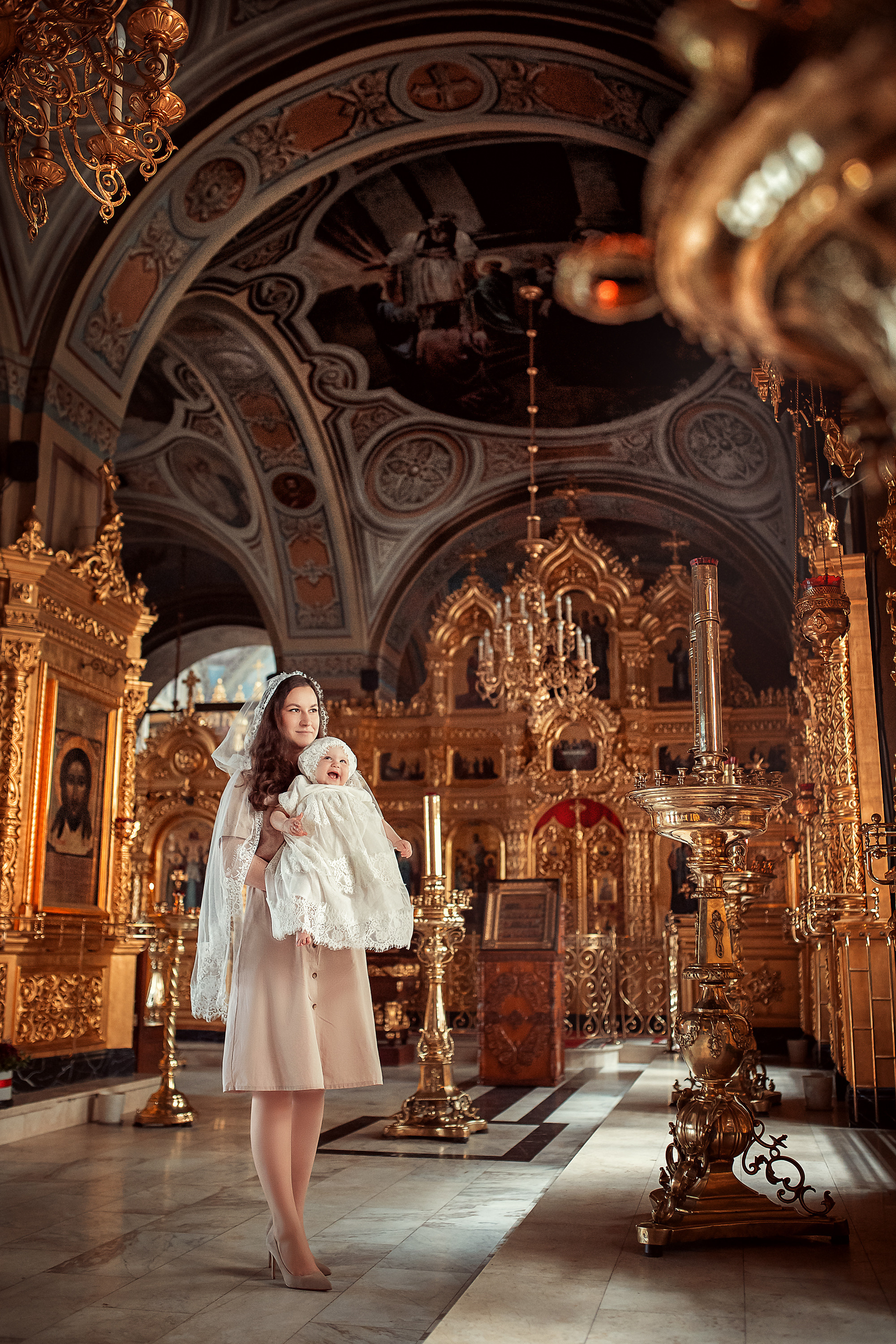 Крещение. Фотограф на Таинство Крещения Венчания Москва