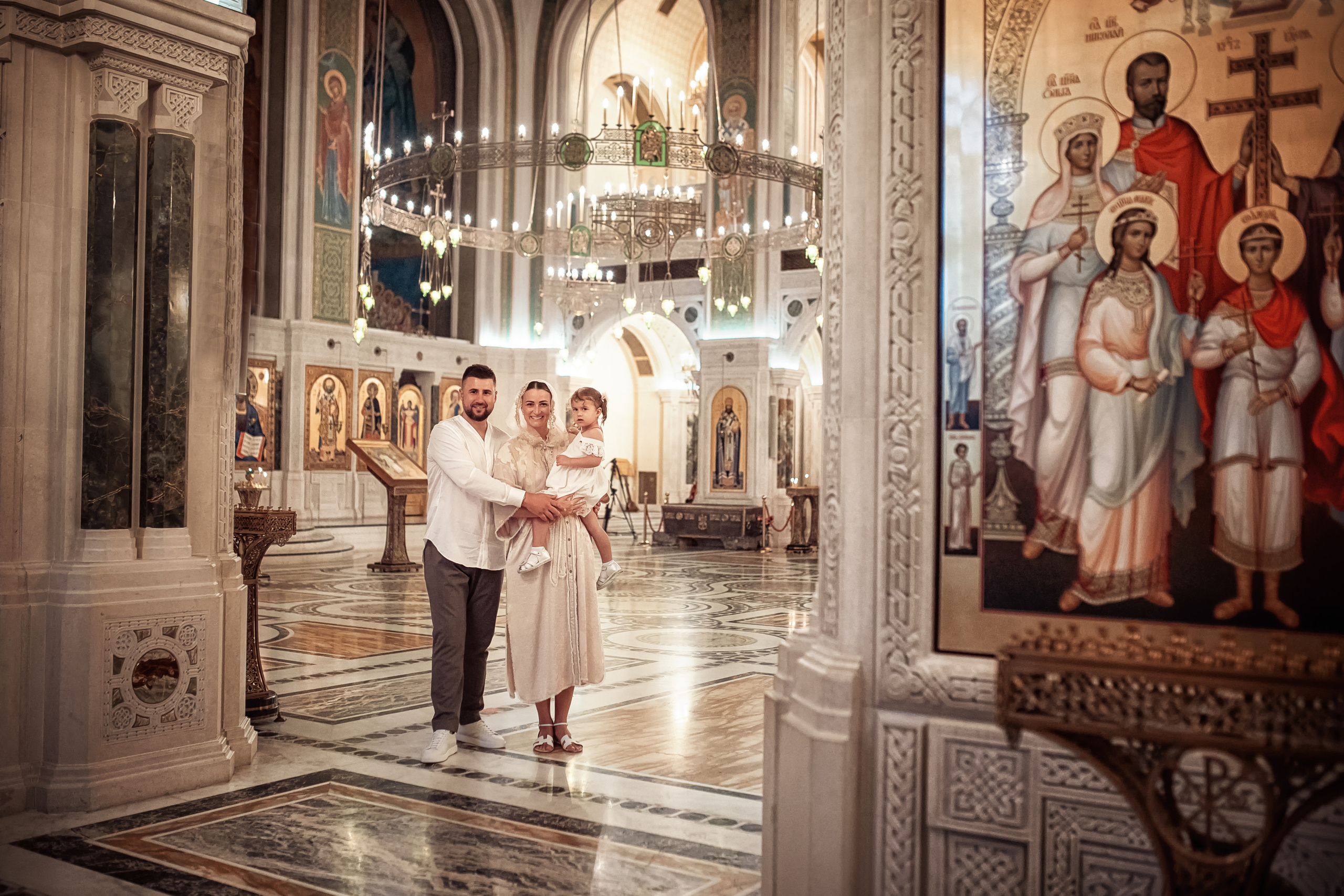 Крещение. Фотограф на Таинство Крещения Венчания Москва