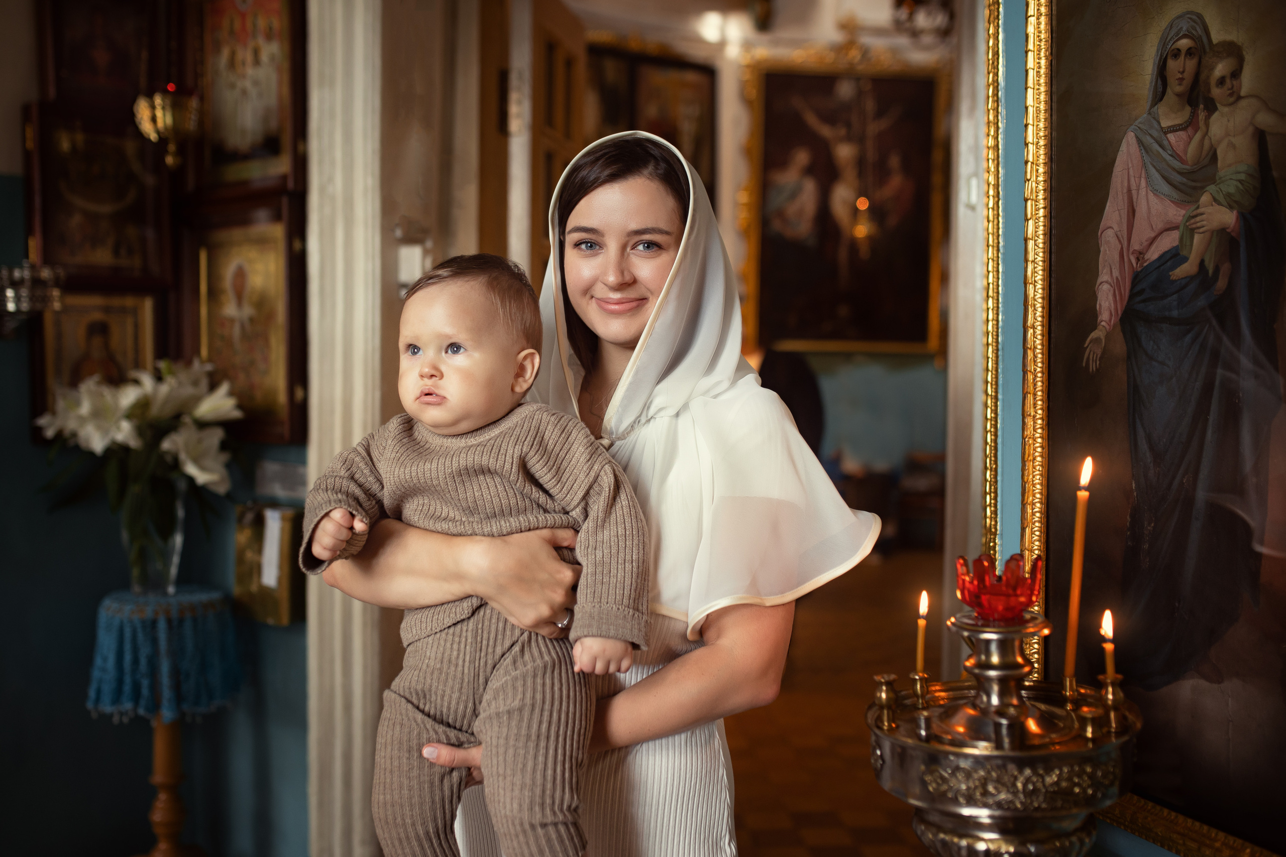 Крещение. Фотограф на Таинство Крещения Венчания Москва