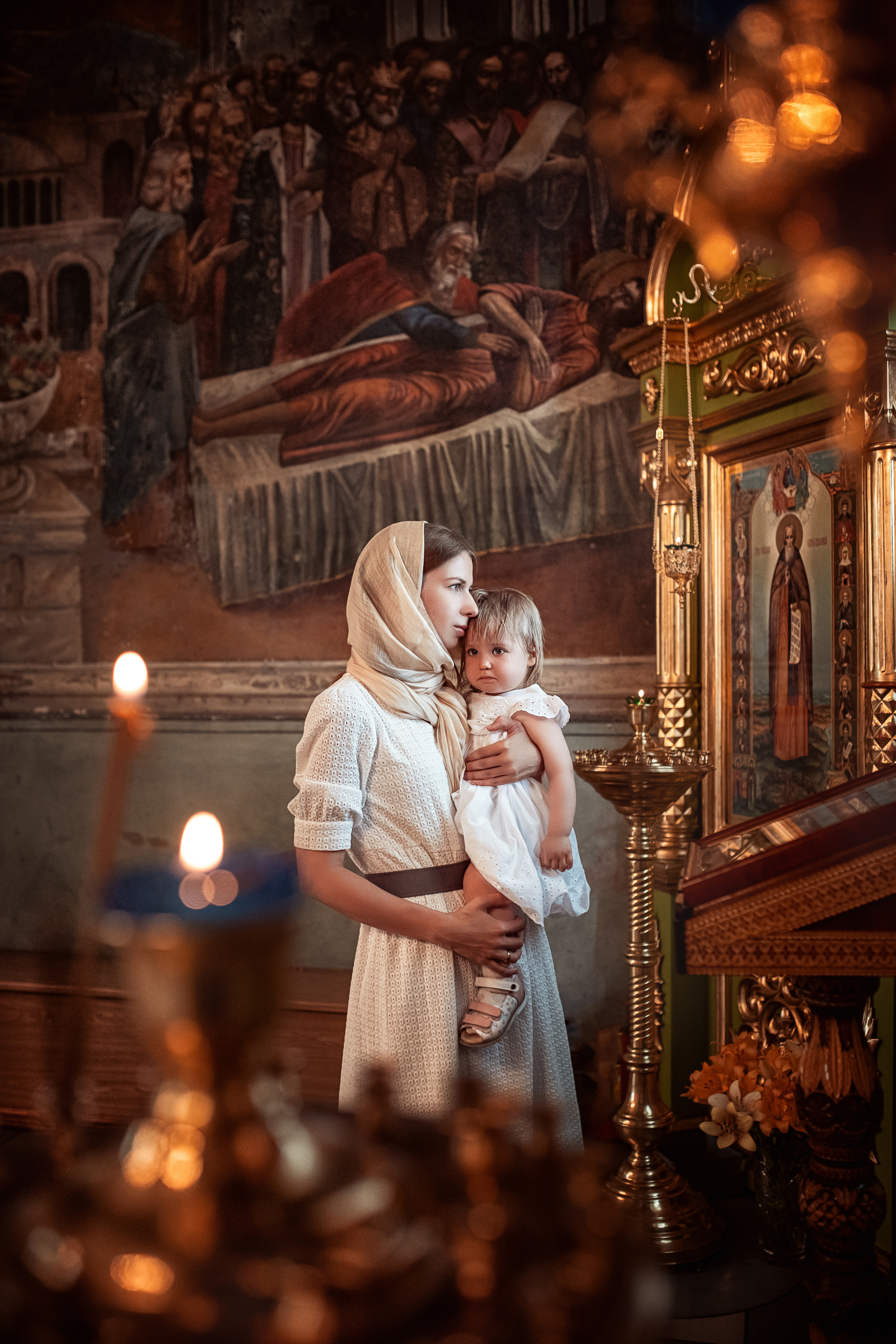 Крещение. Фотограф на Таинство Крещения Венчания Москва