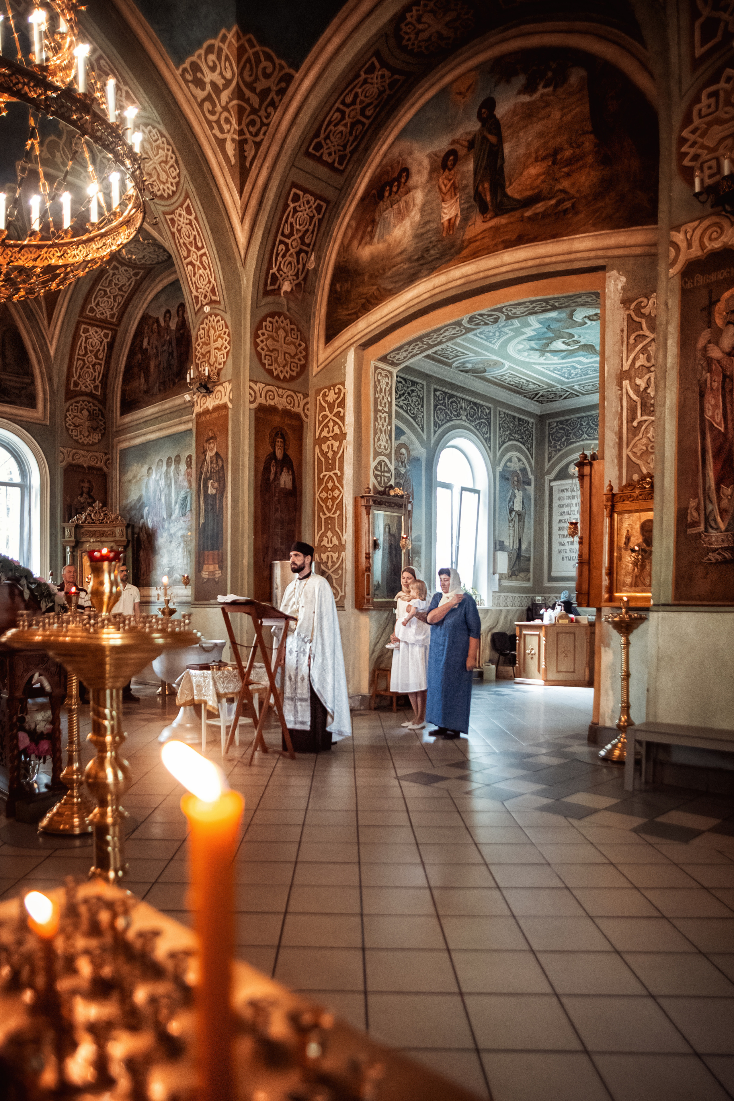 Крещение. Фотограф на Таинство Крещения Венчания Москва