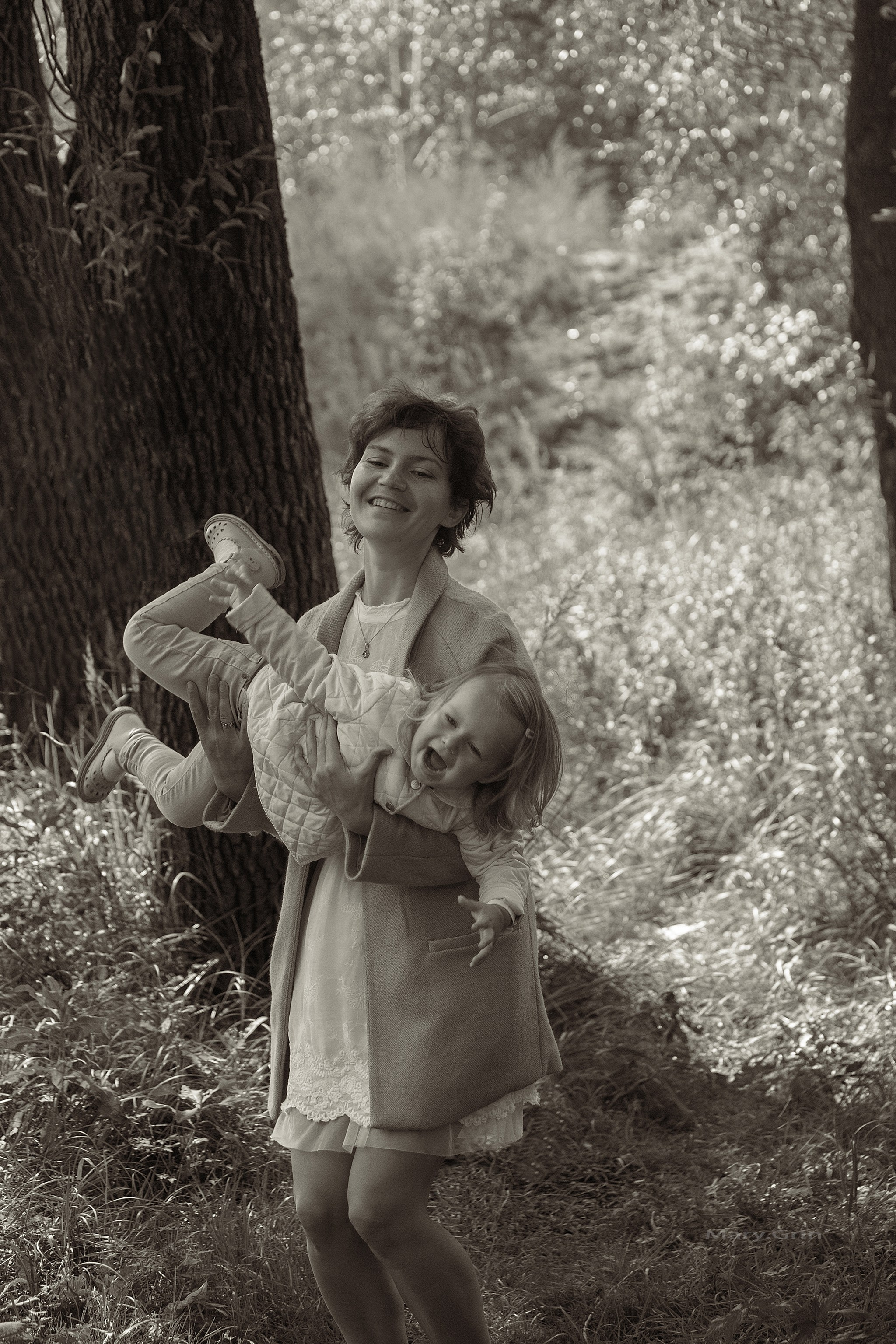 Семейная фотопрогулка Марии и Веры. Детский и семейный фотограф, фотограф мероприятий Нижний Новгород