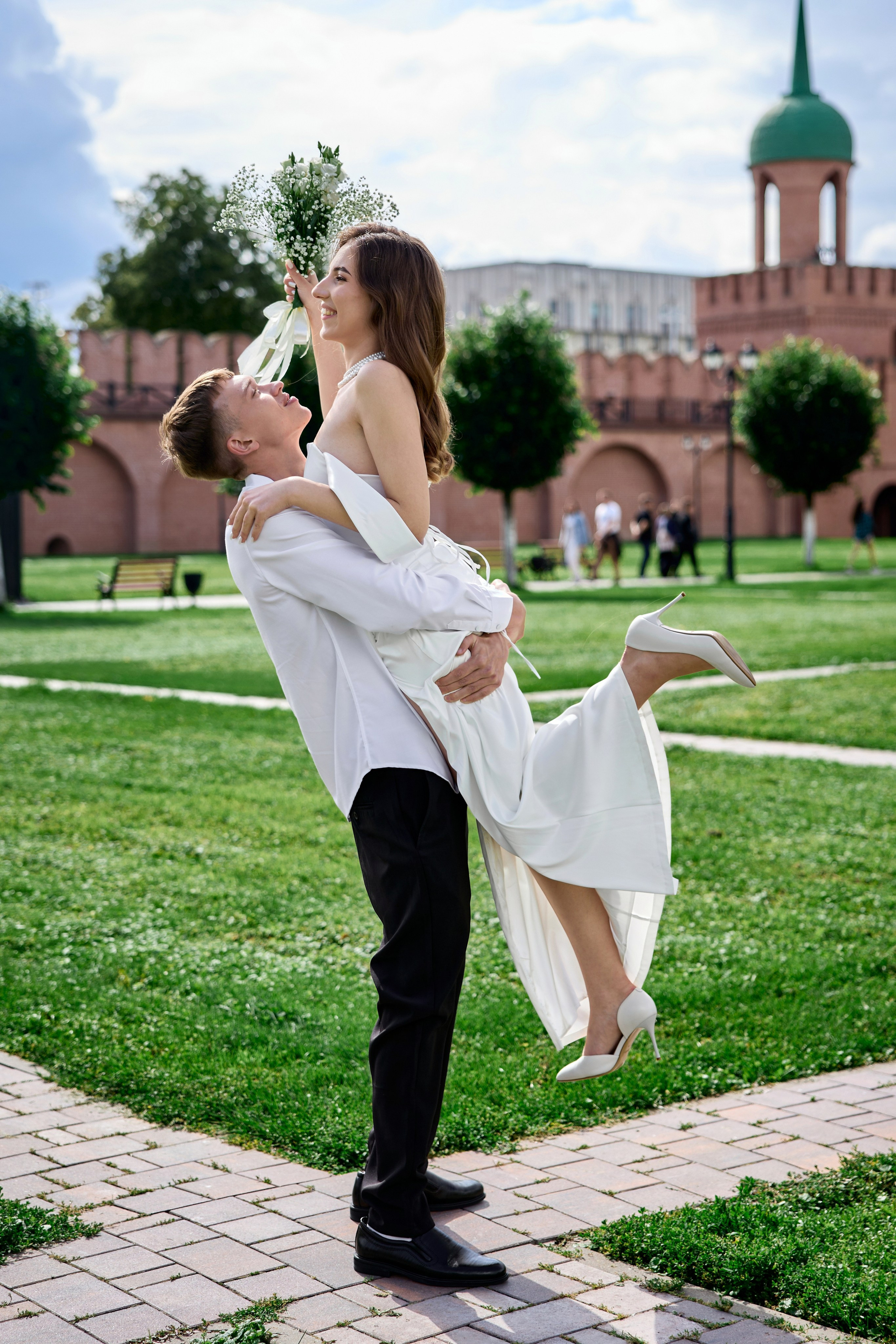 Свадебная прогулка в Тульском кремле