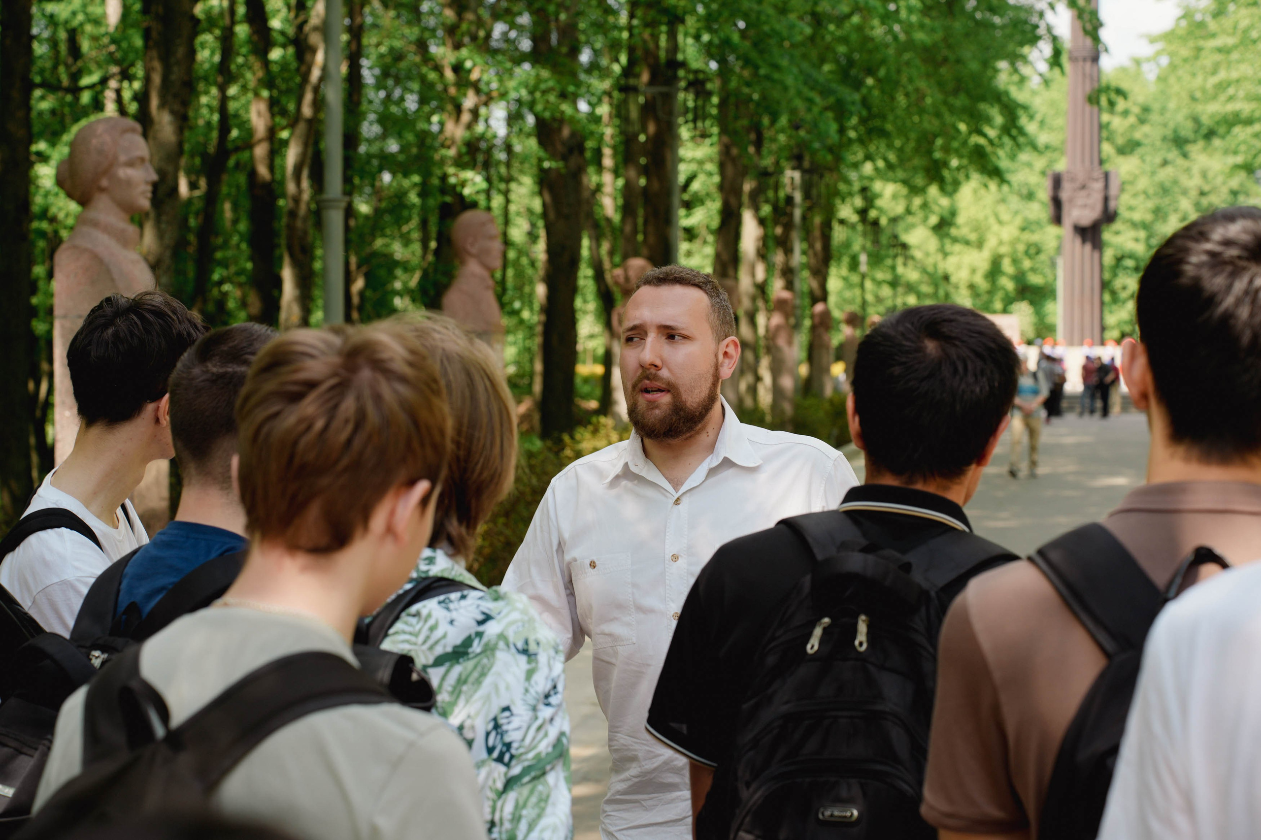 Визит губернатора Ивановской области на мемориал «Красная Талка». Спортивный и репортажный фотограф в Иваново Сергей Силкин