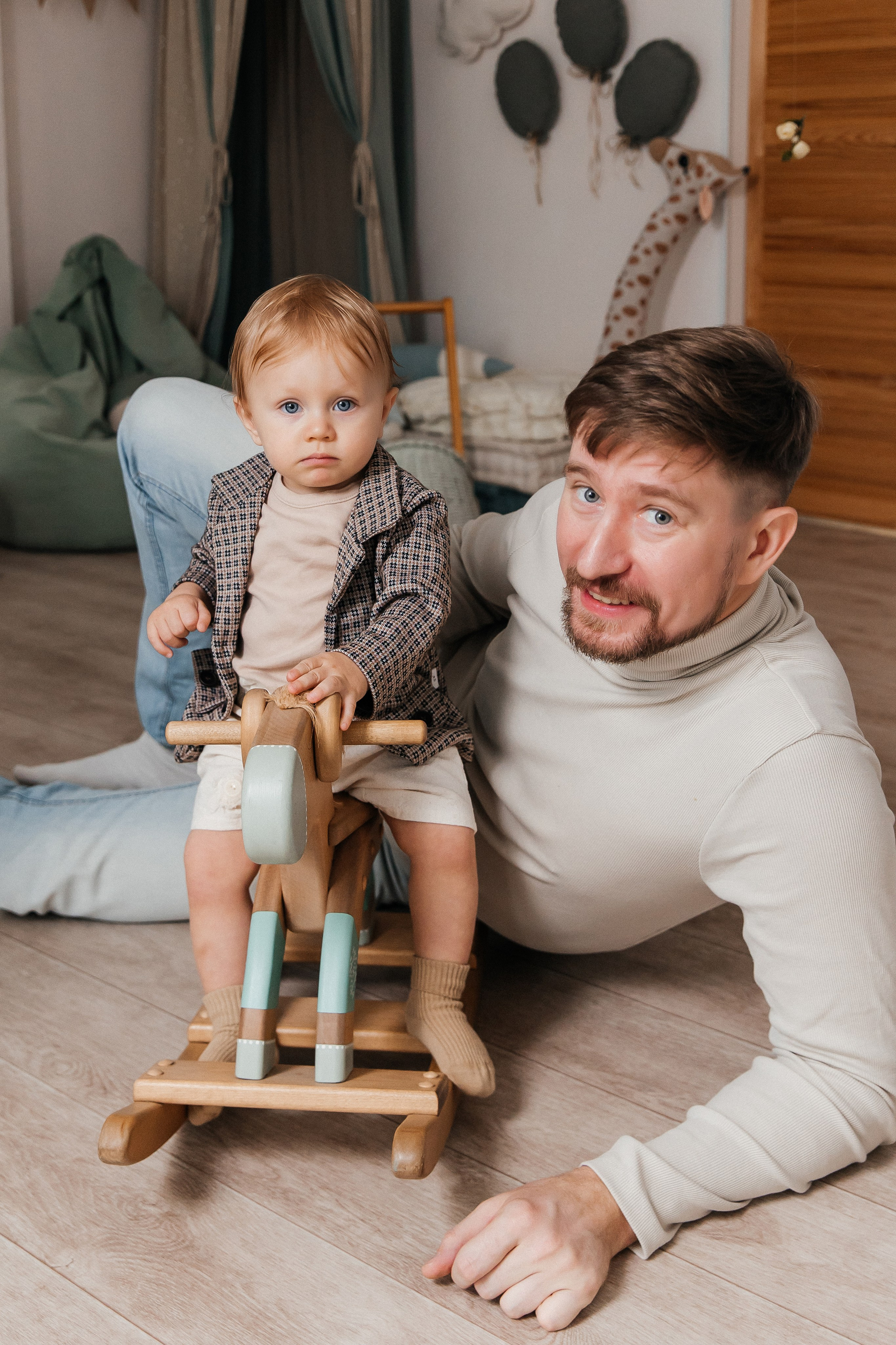 Фотосессия на 1 годик, детская фотостудия Кемерово