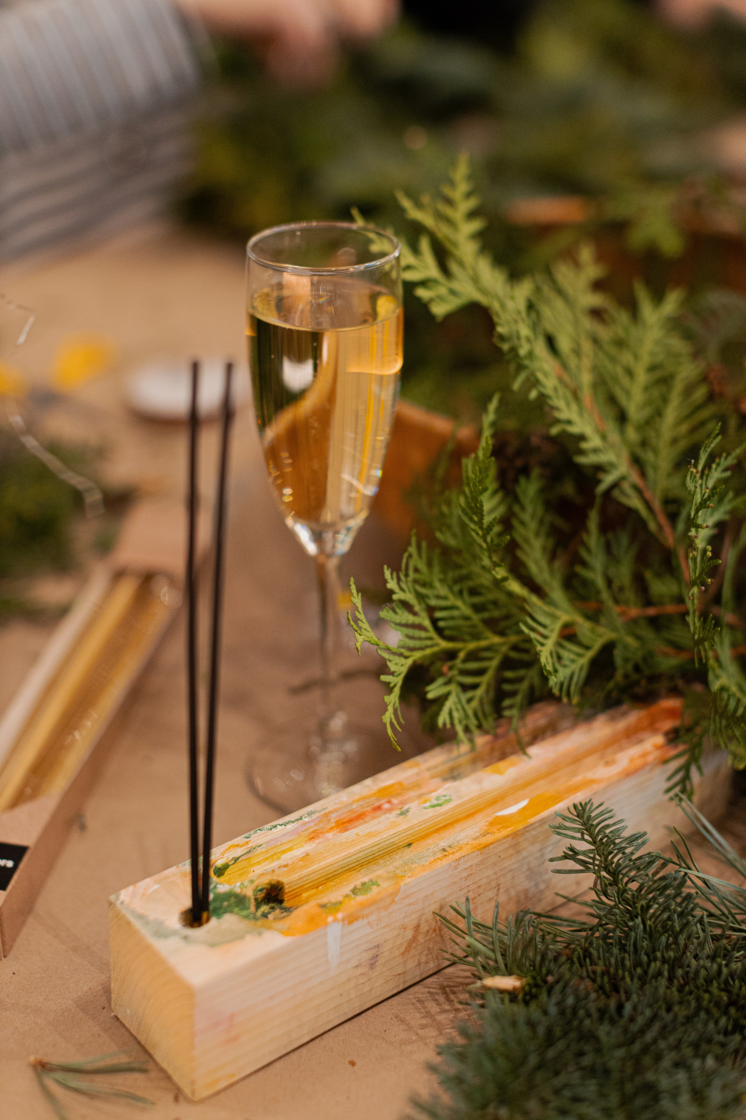 Мк свечи и венок (новогодний корпоратив). Анастасия Ракчеева Художник