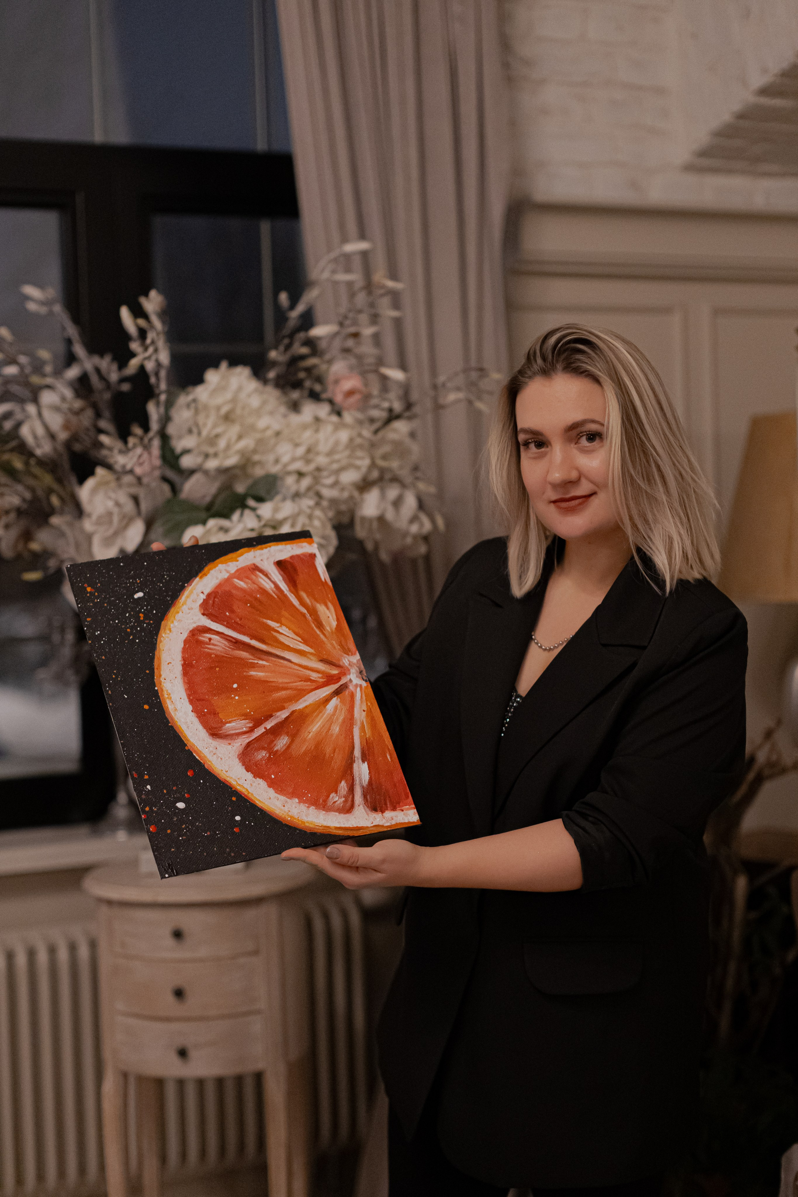 Мк Апельсин (для женского клуба ВМЕСТЕ). Анастасия Ракчеева Художник