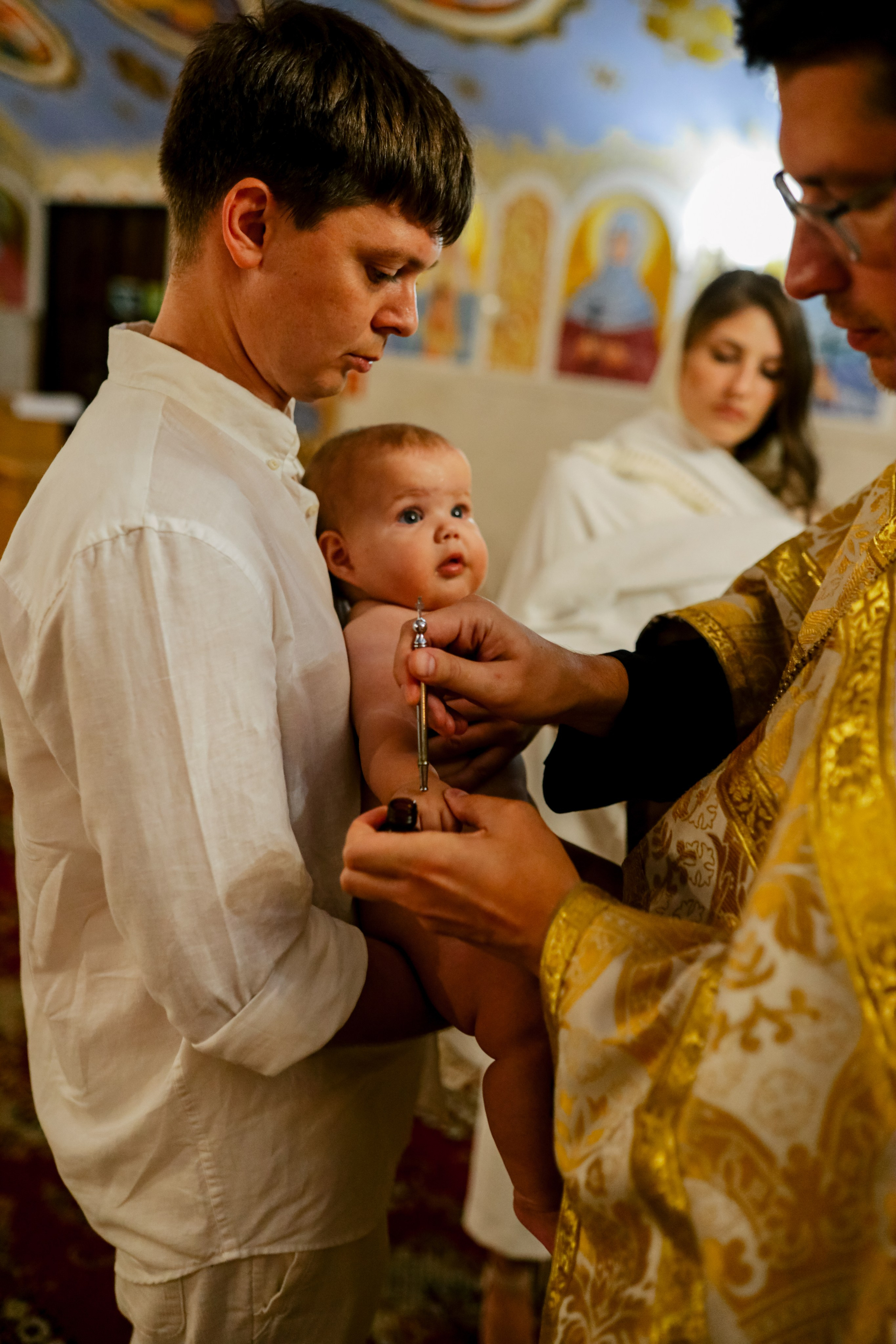 Крещение Адрианы. Свадебный и семейный фотограф в Варшаве